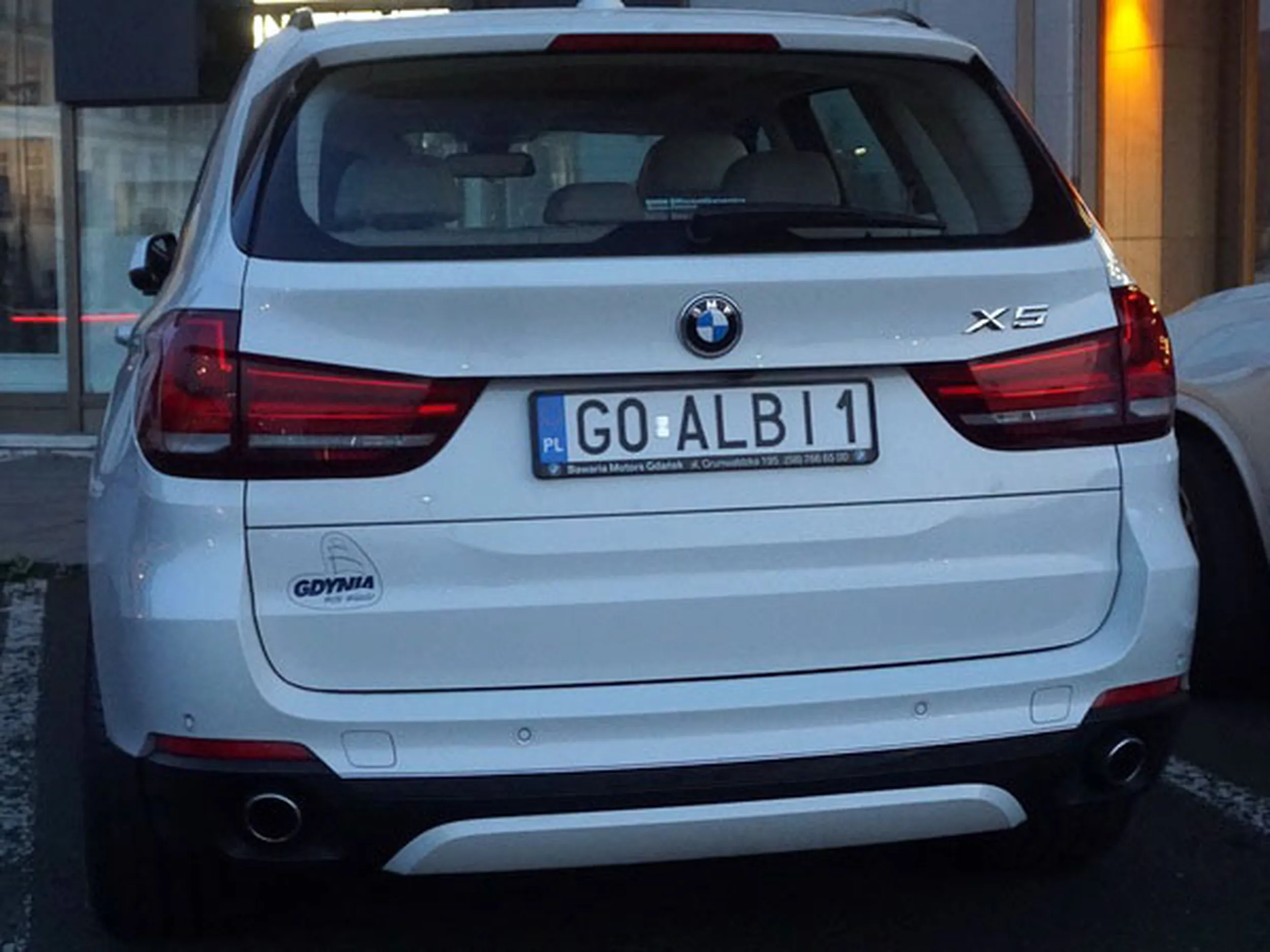 Fajny numer, blacha G0 ALBI1