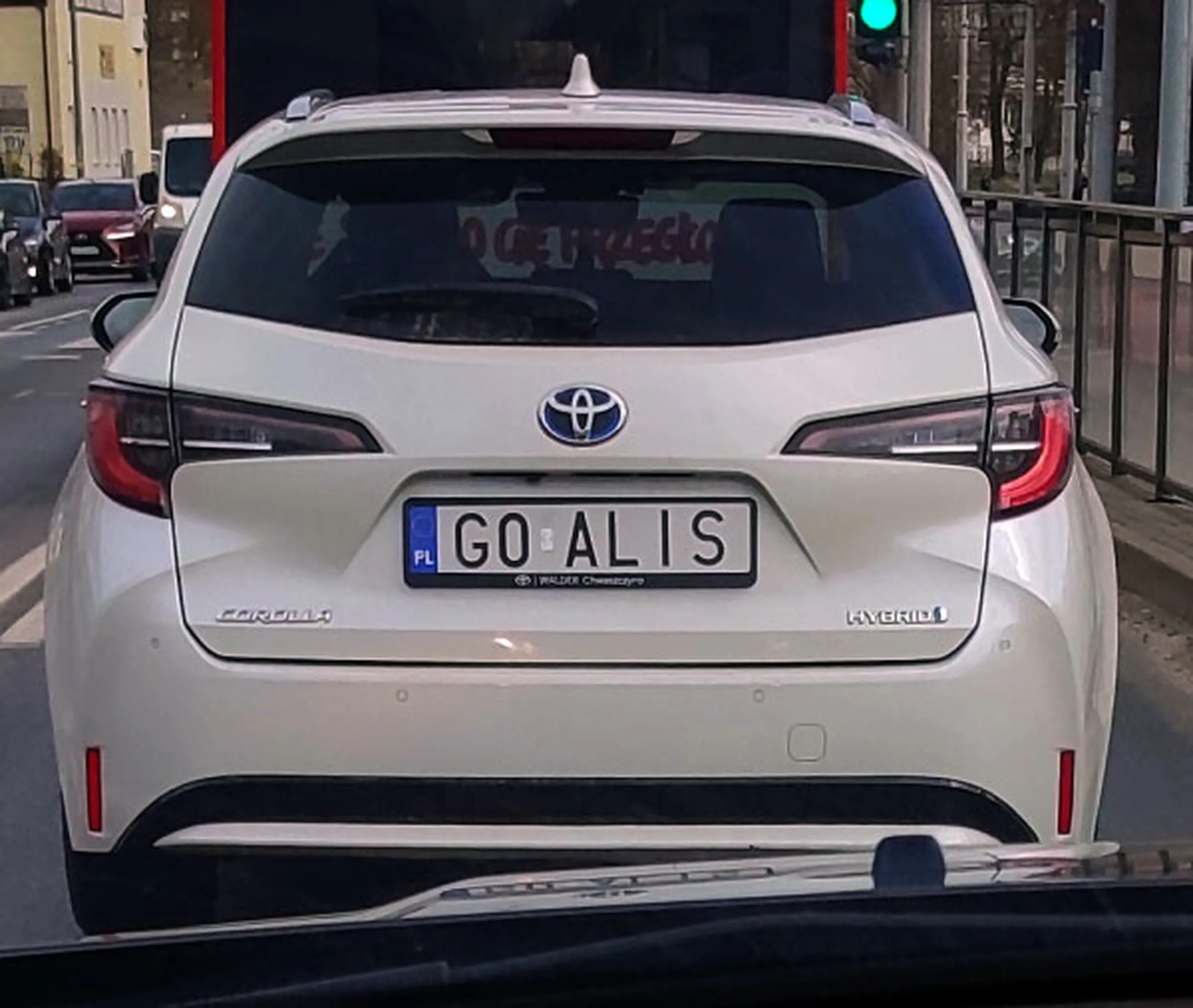 Fajny numer, blacha G0 ALIS