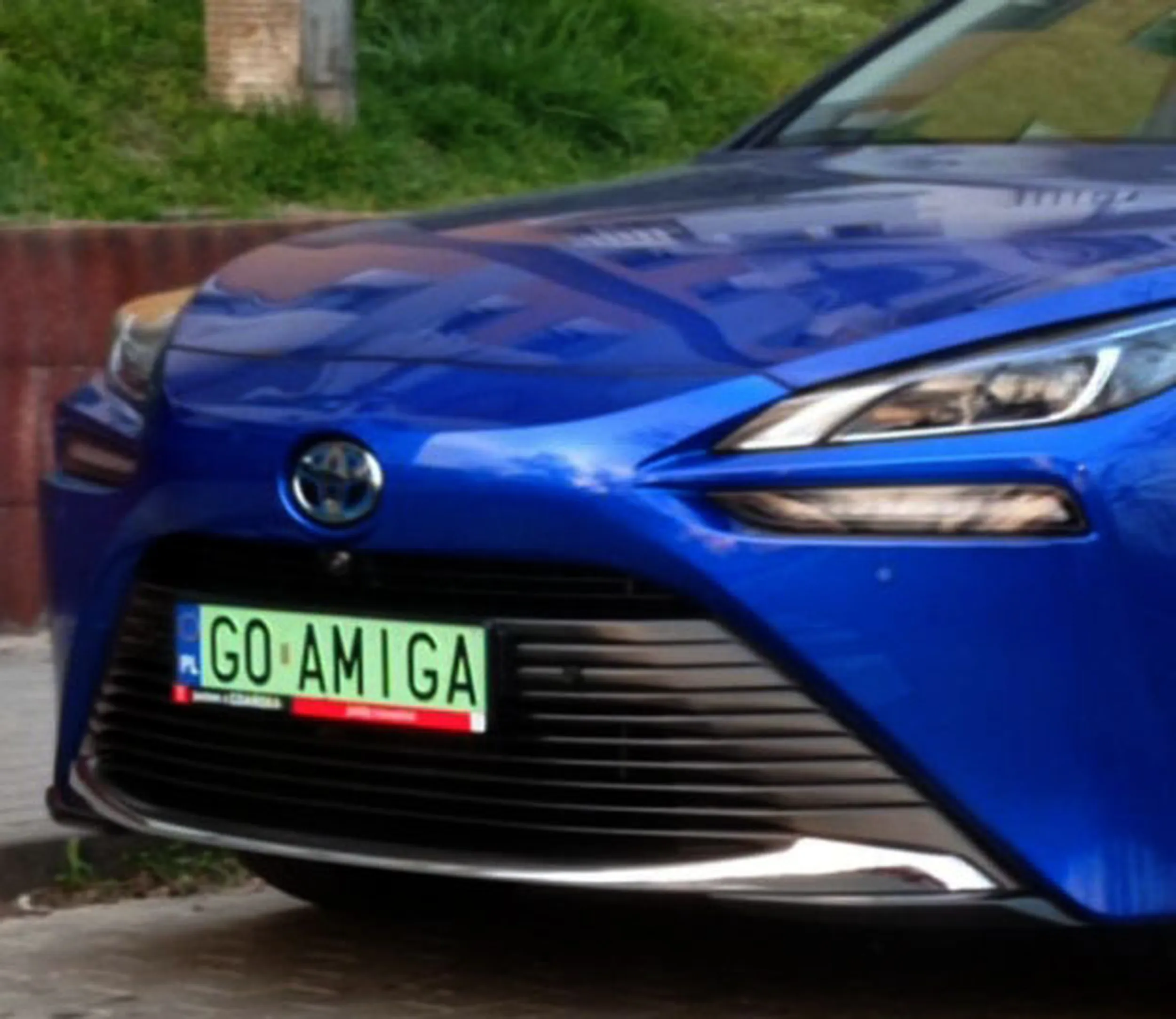 Fajny numer, blacha G0 AMIGA