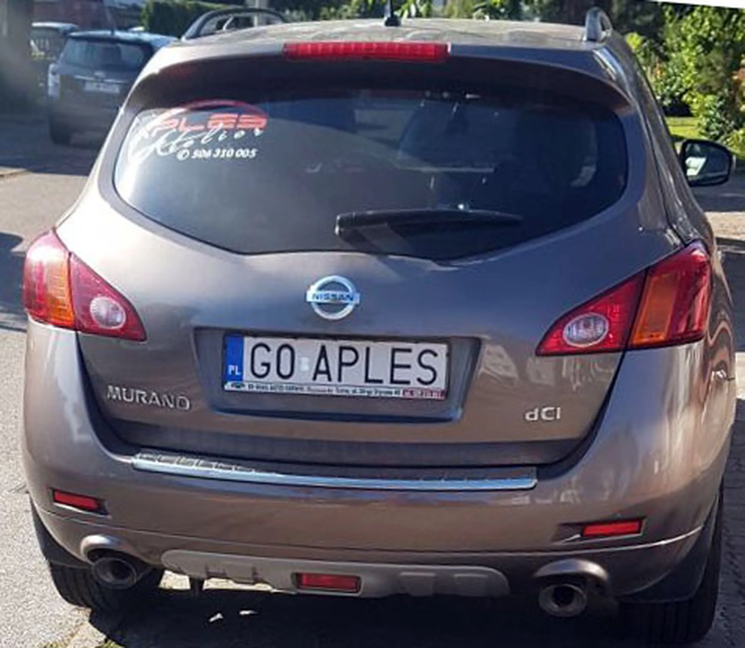 Fajny numer, blacha G0 APLES