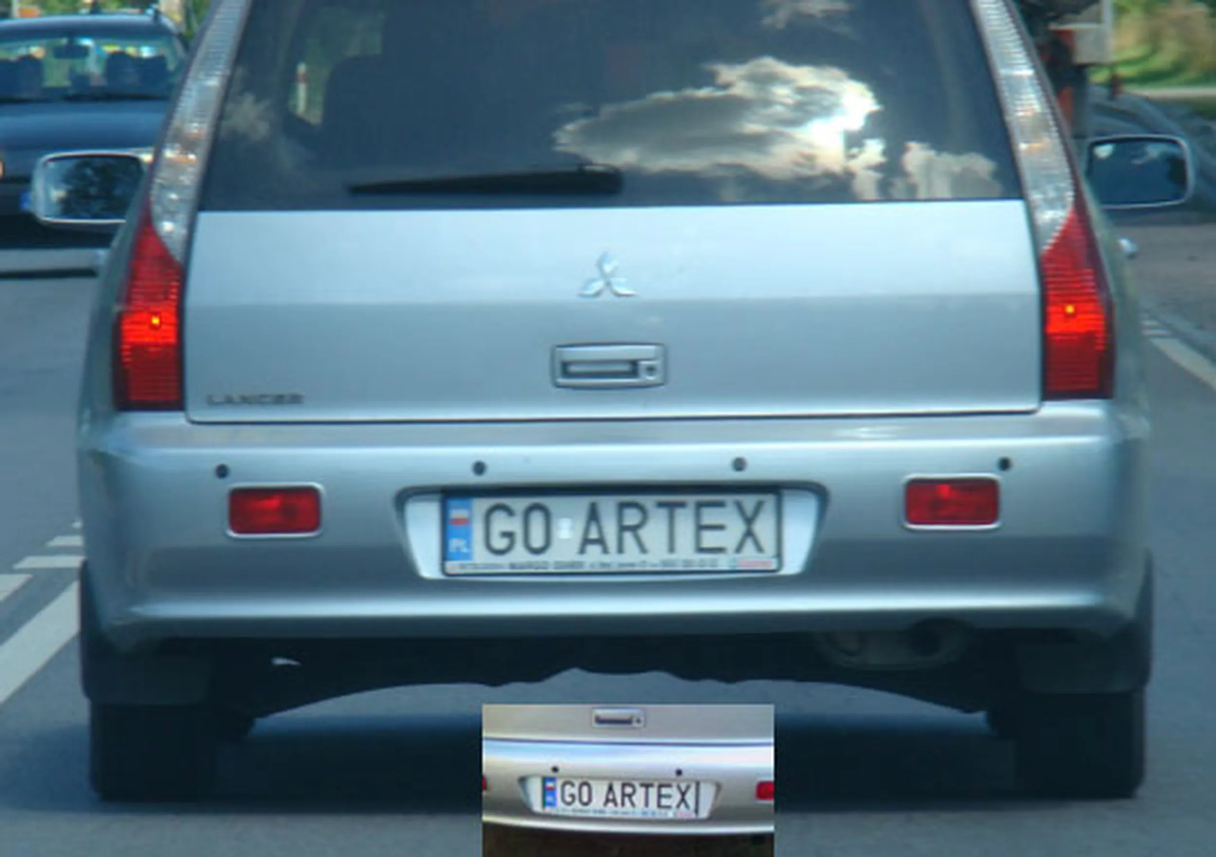 Fajny numer, blacha G0 ARTEX