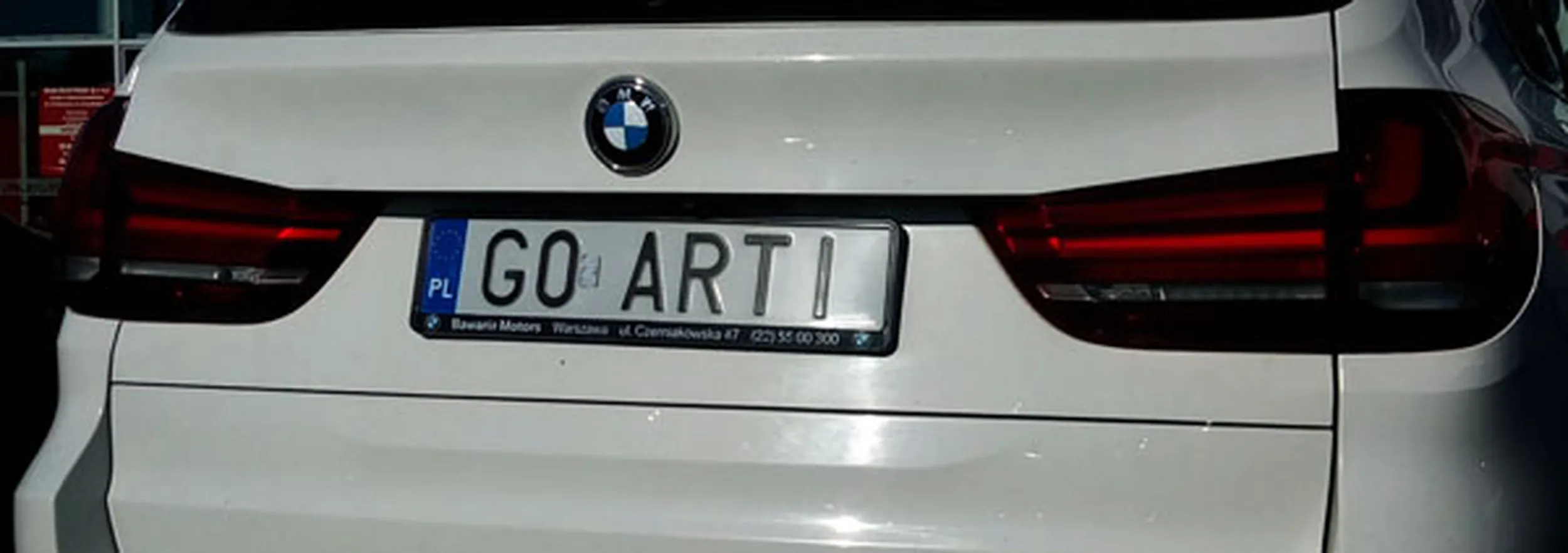 Fajny numer, blacha G0 ARTI