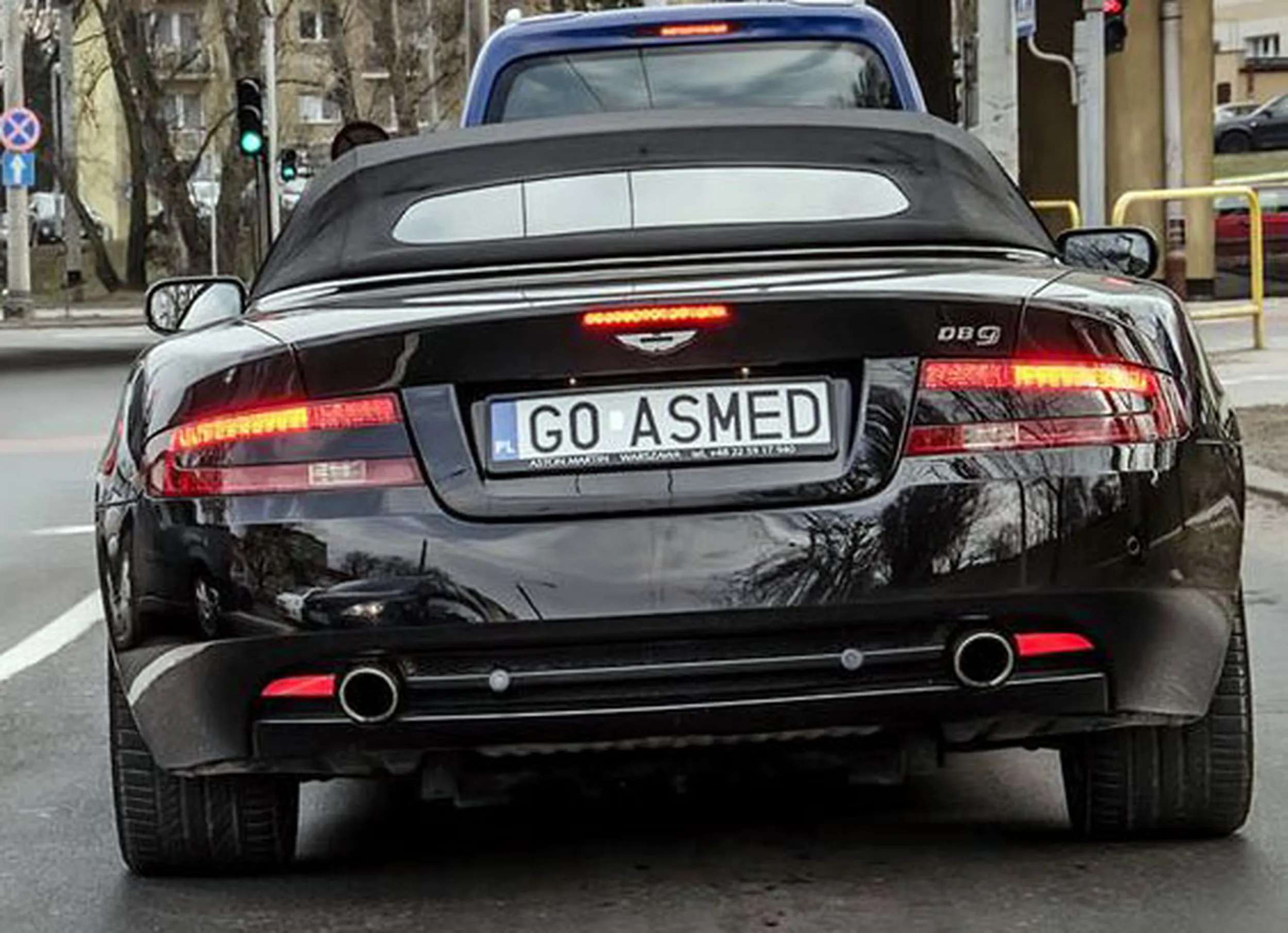 Fajny numer, blacha G0 ASMED