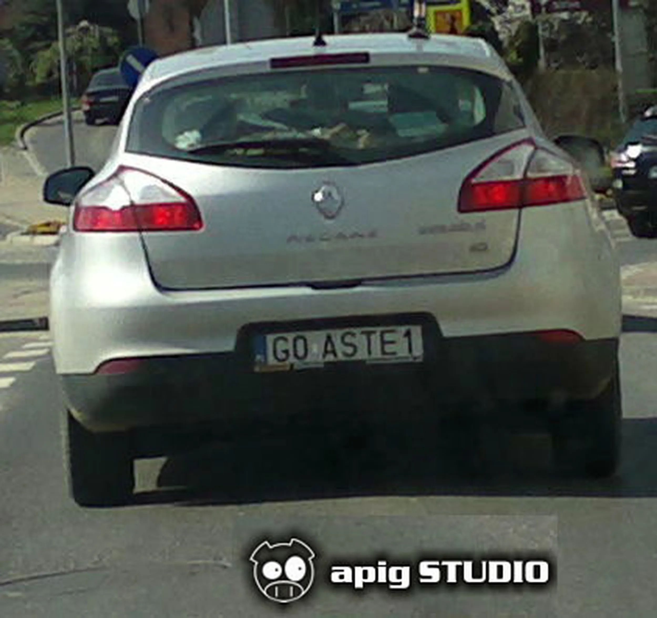 Fajny numer, blacha G0 ASTE1