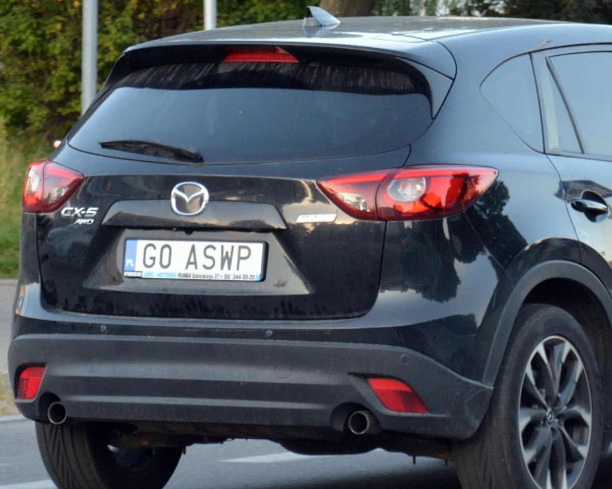 Fajny numer, blacha G0 ASWP