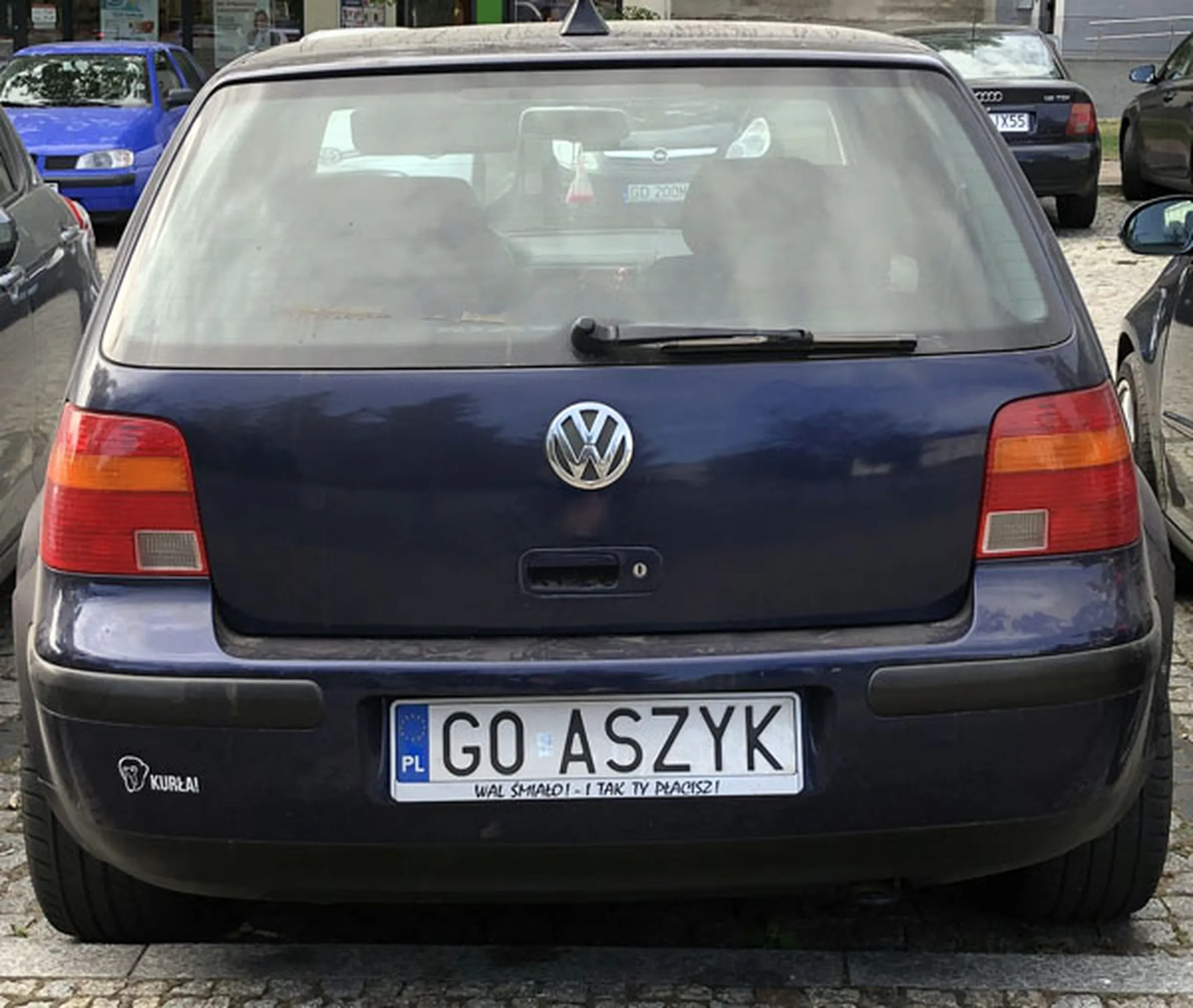 Fajny numer, blacha G0 ASZYK