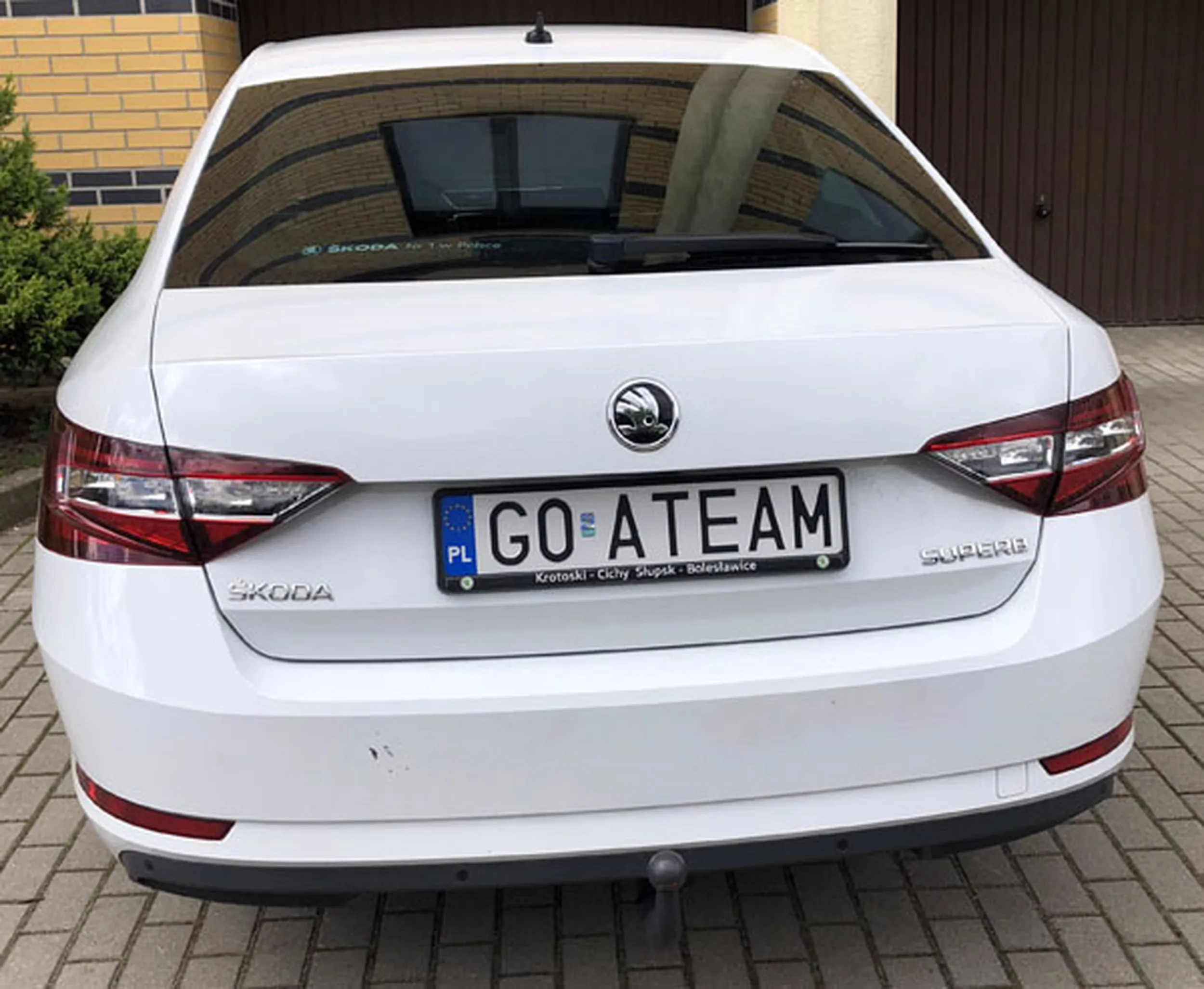 Fajny numer, blacha G0 ATEAM