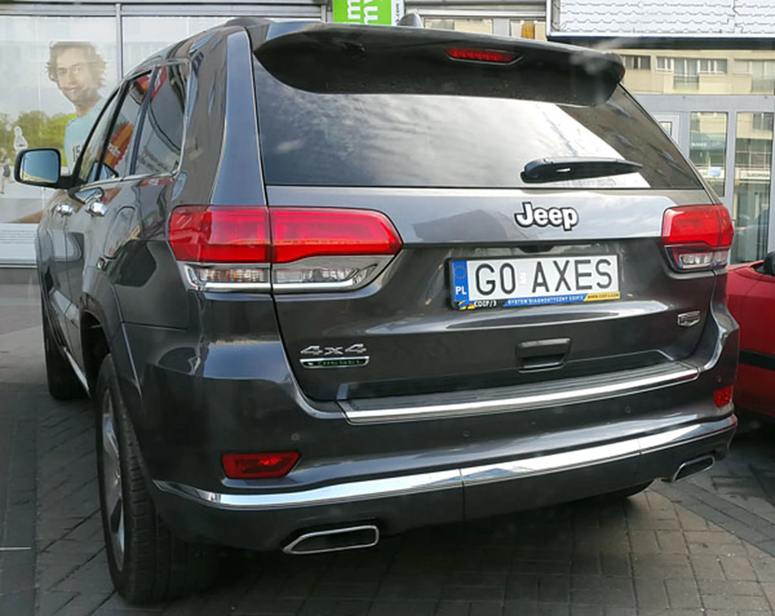 Fajny numer, blacha G0 AXES