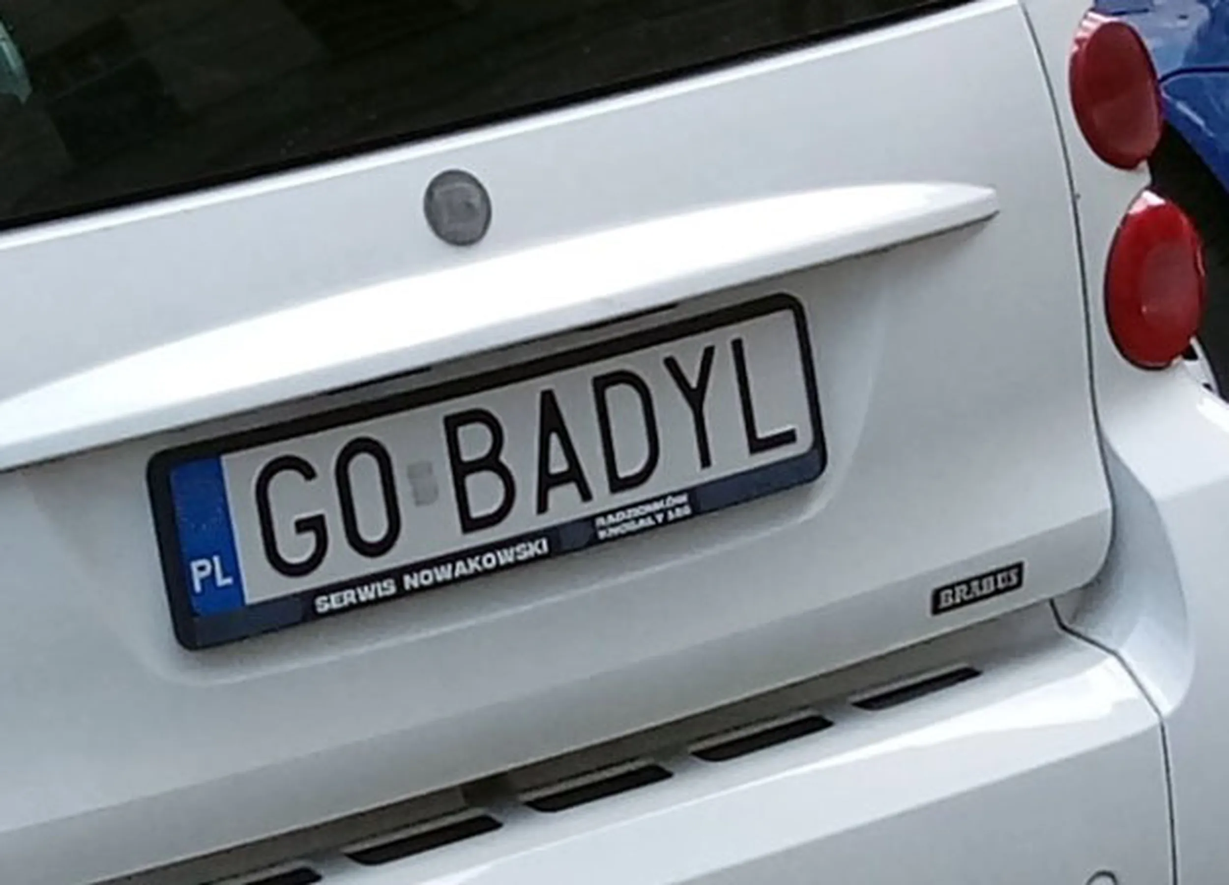 Fajny numer, blacha G0 BADYL