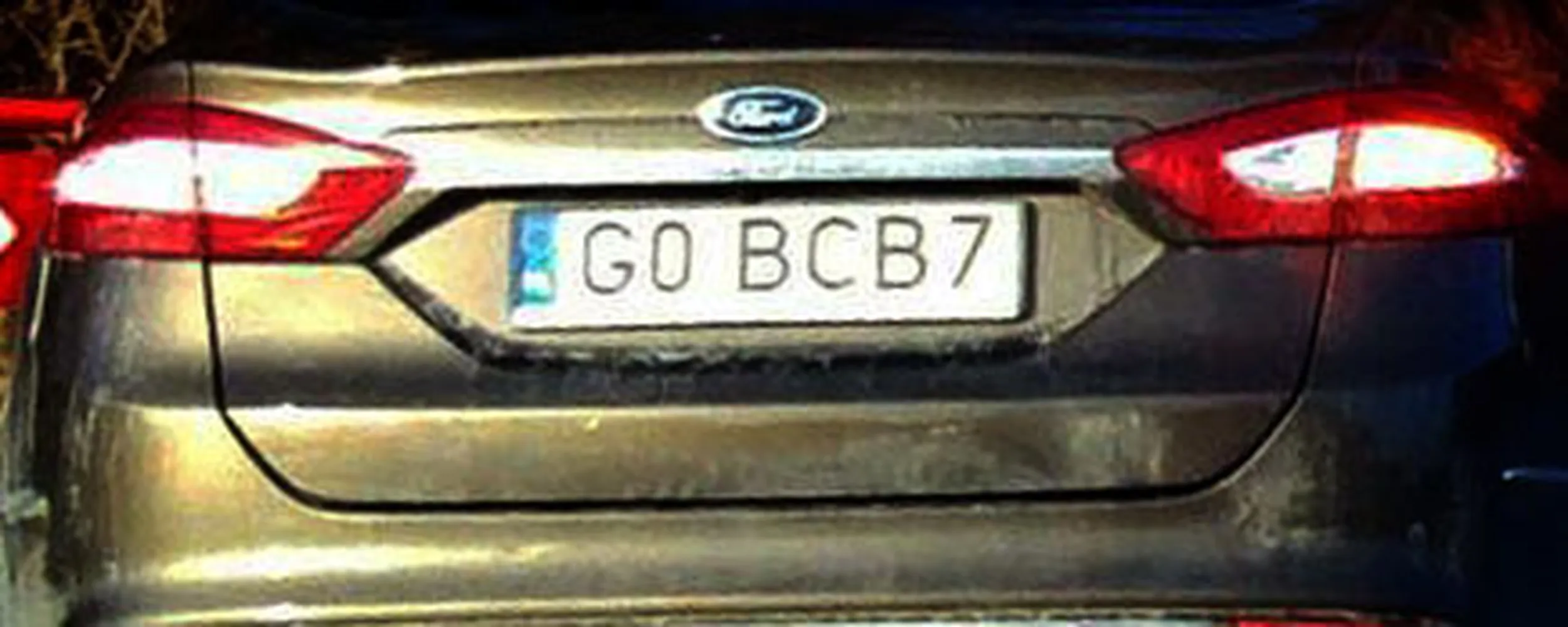 Fajny numer, blacha G0 BCB7