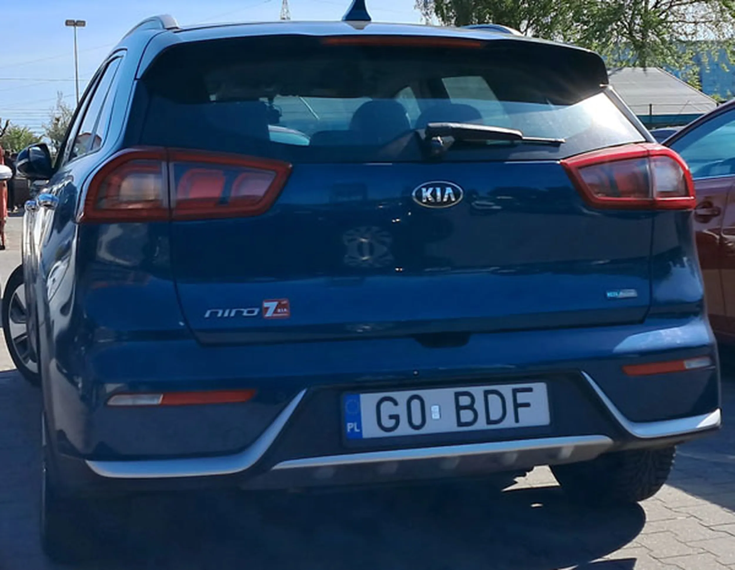 Fajny numer, blacha G0 BDF