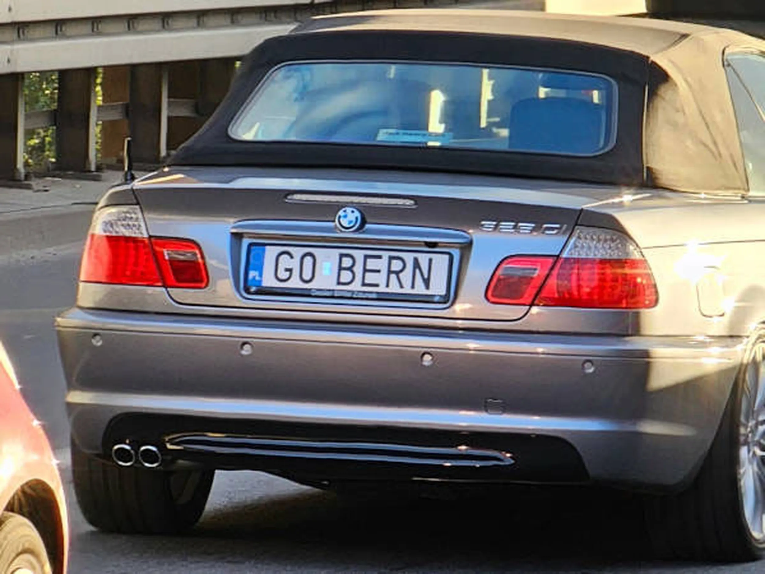 Fajny numer, blacha G0 BERN