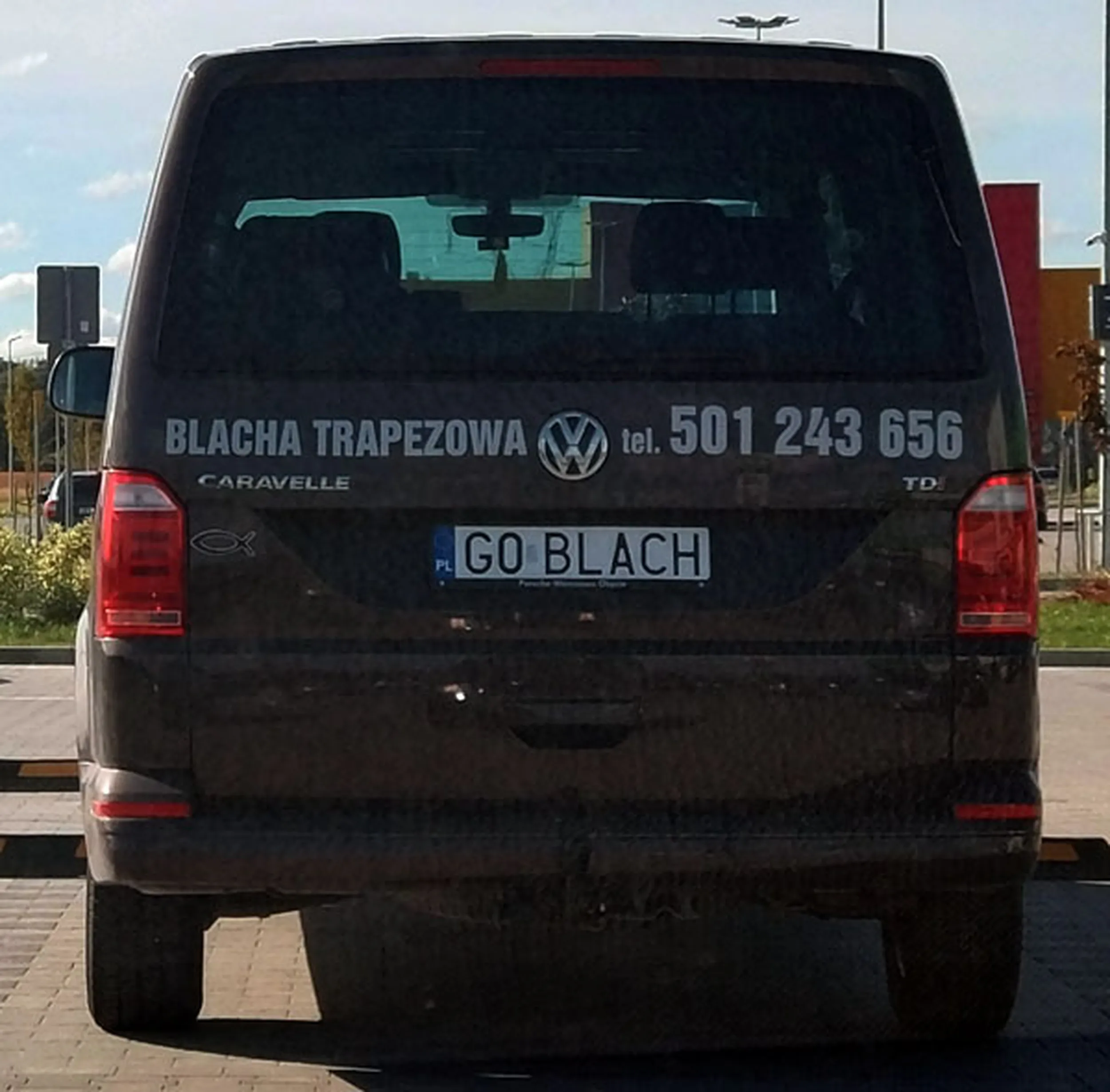 Fajny numer, blacha G0 BLACH