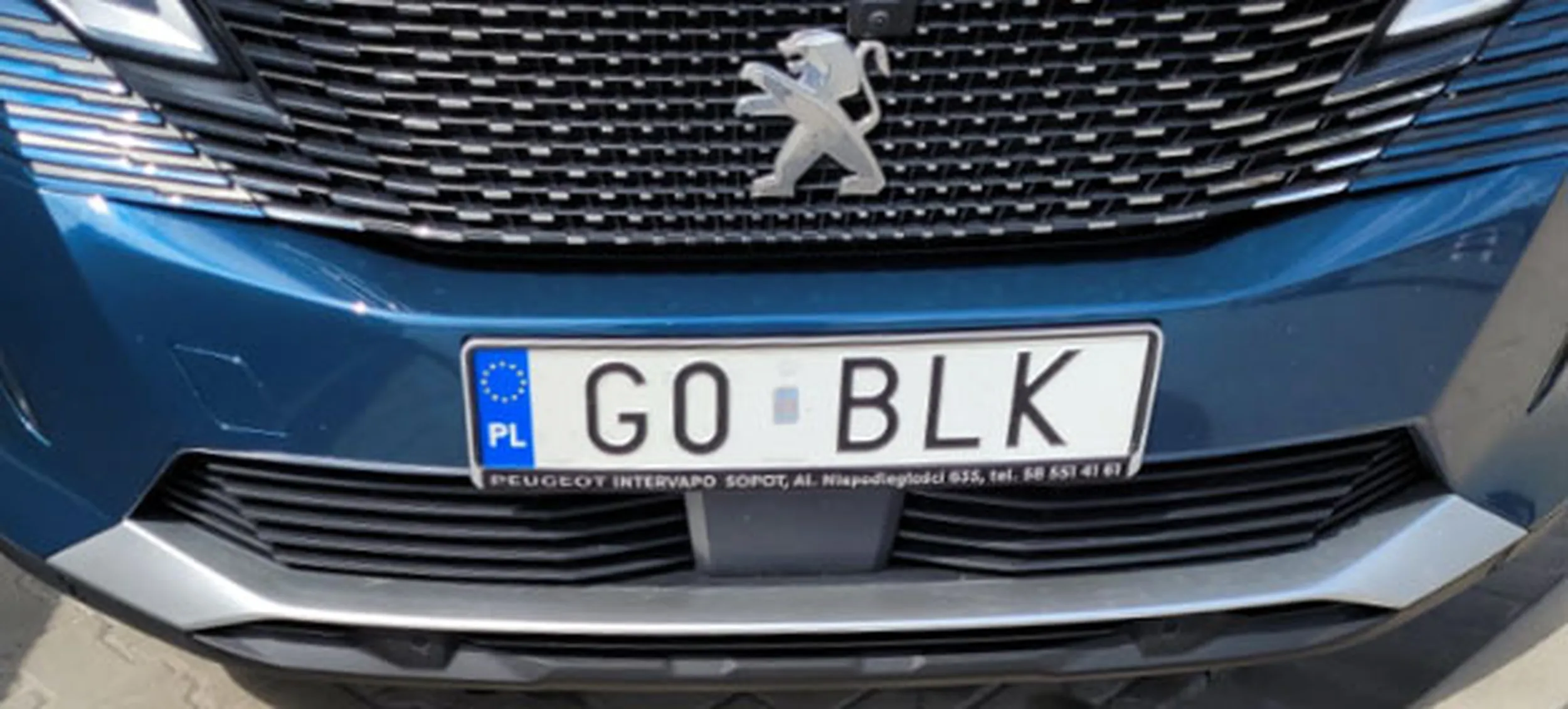 Fajny numer, blacha G0 BLK