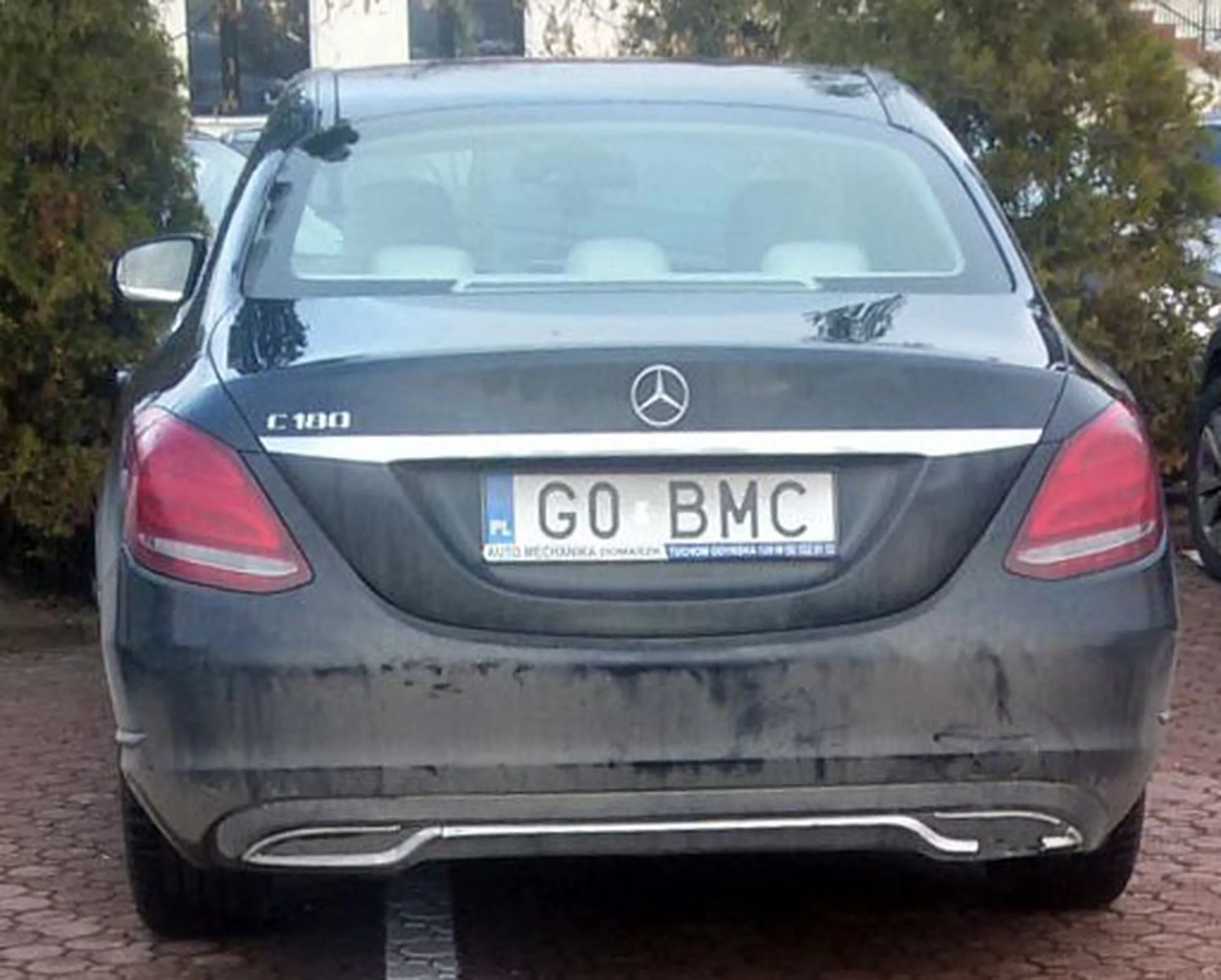 Fajny numer, blacha G0 BMC