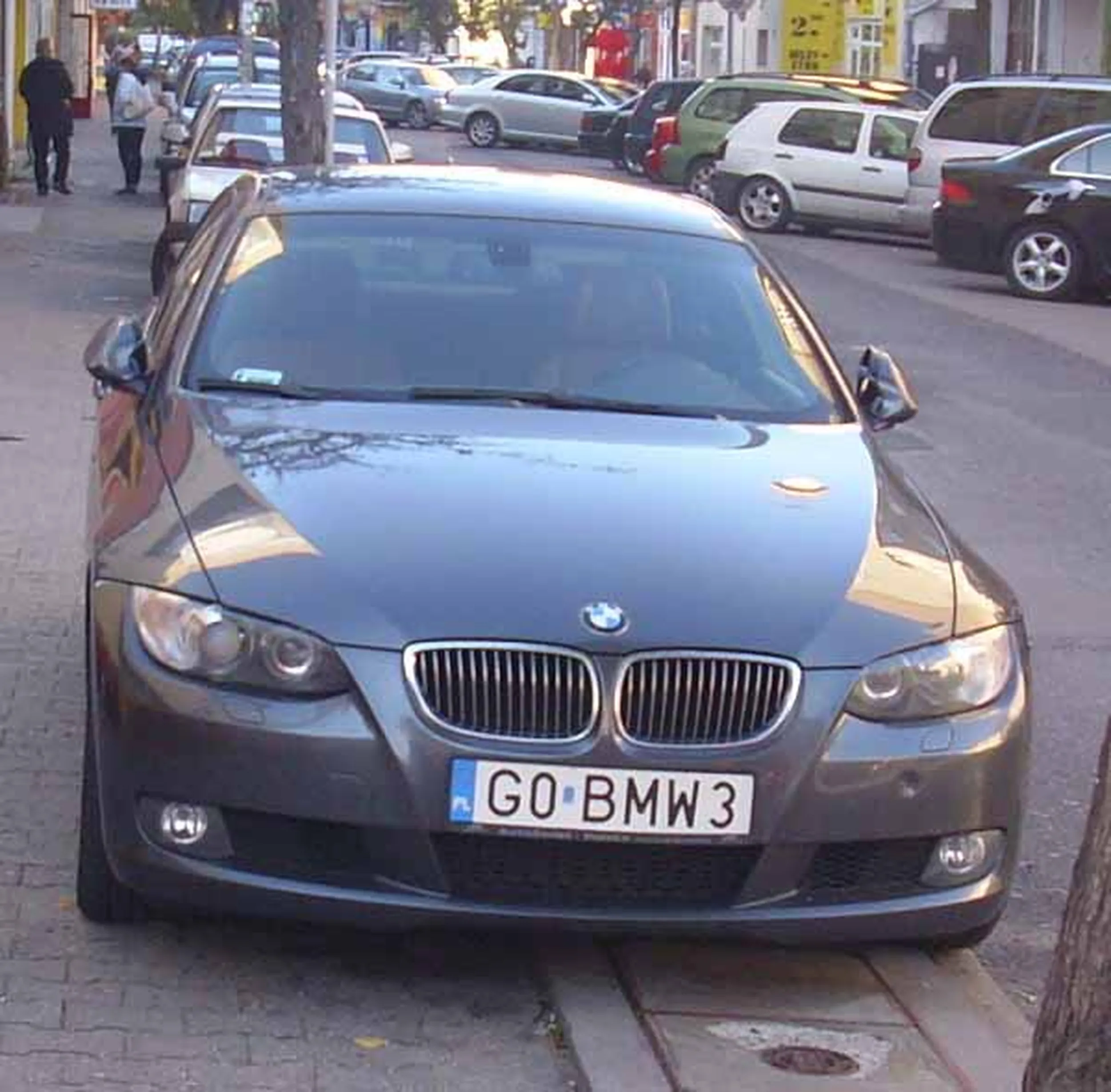 Fajny numer, blacha G0 BMW3