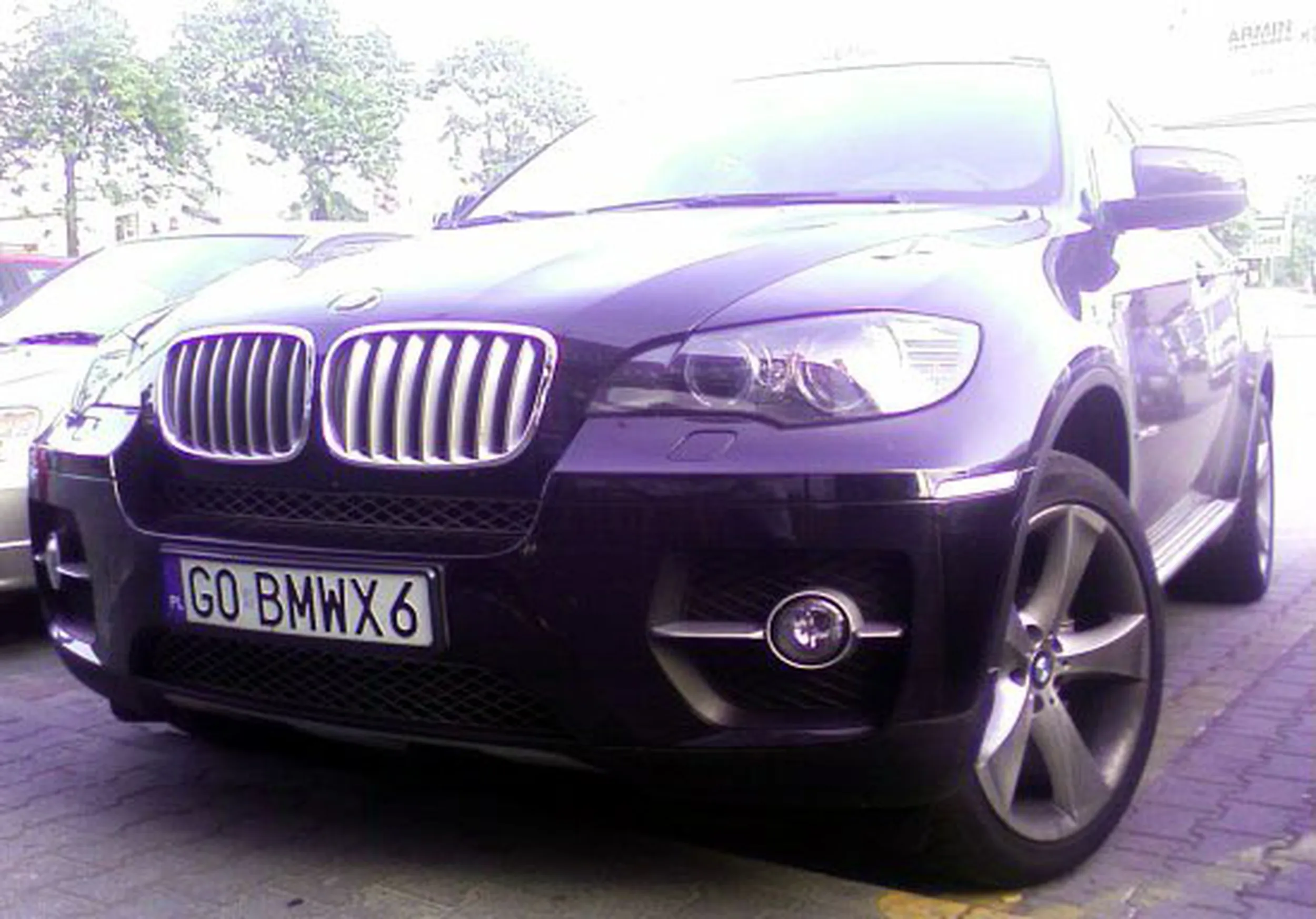 Fajny numer, blacha G0 BMWX6