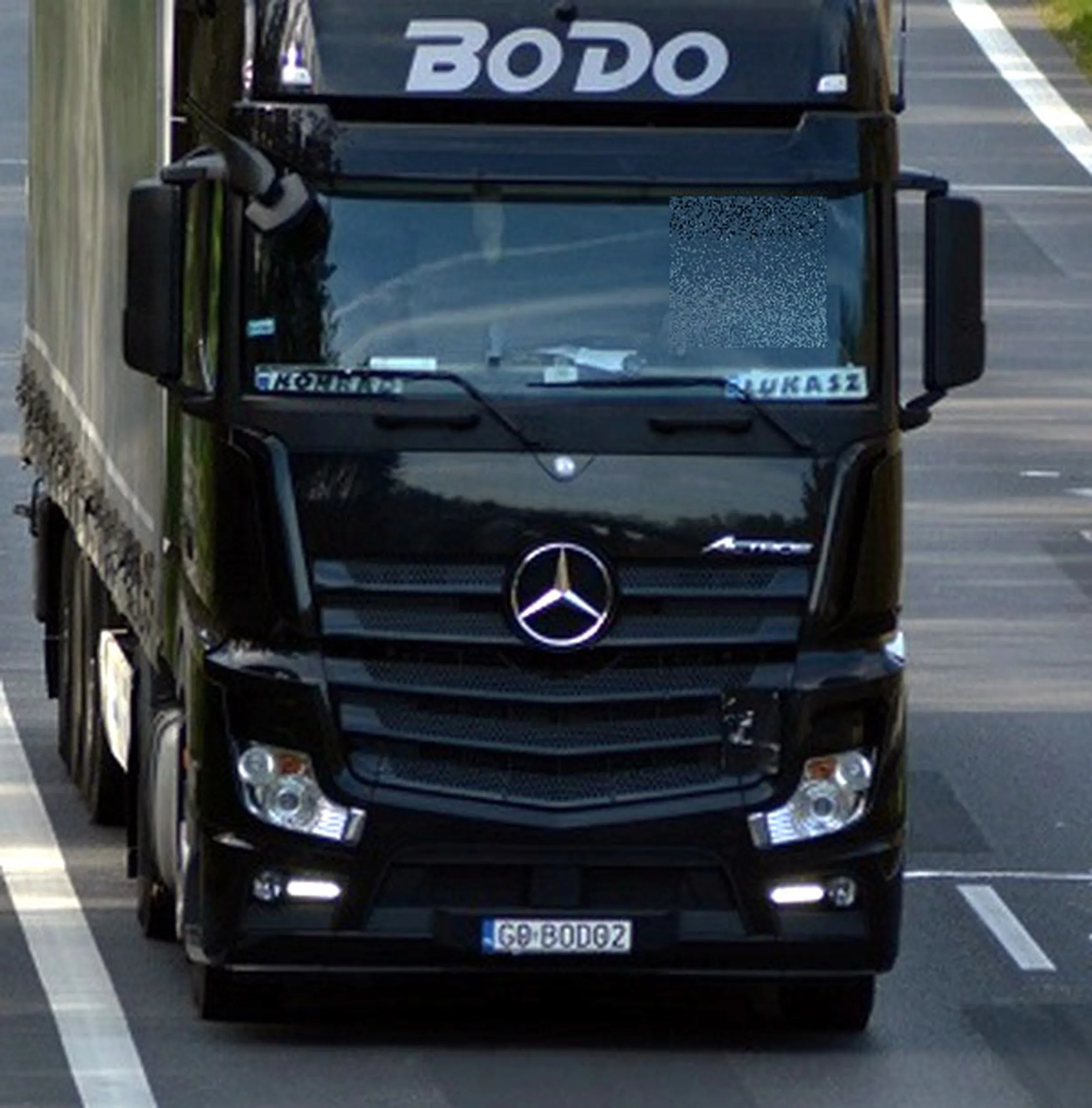 Fajny numer, blacha G0 BODO2