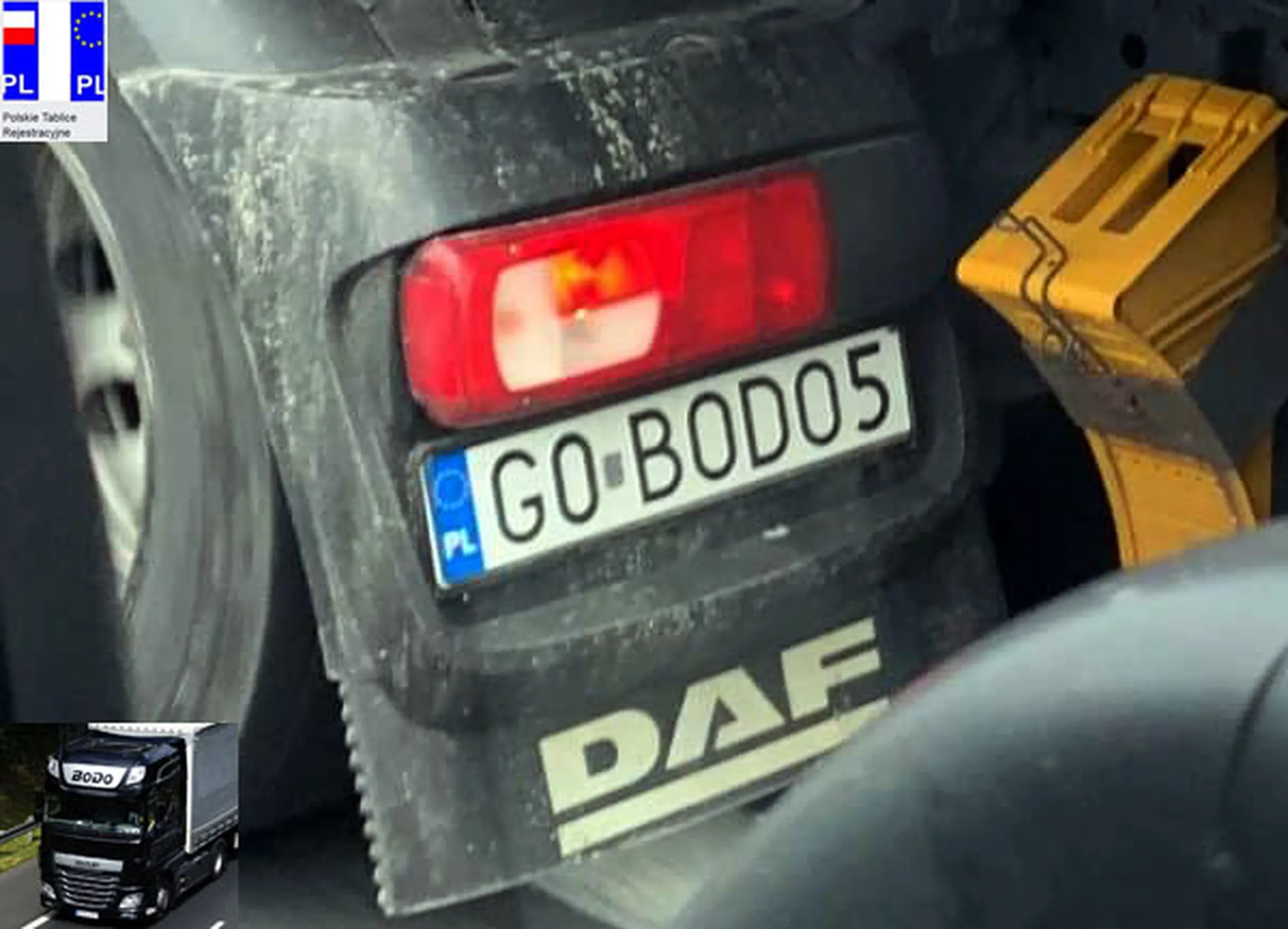 Fajny numer, blacha G0 BODO5