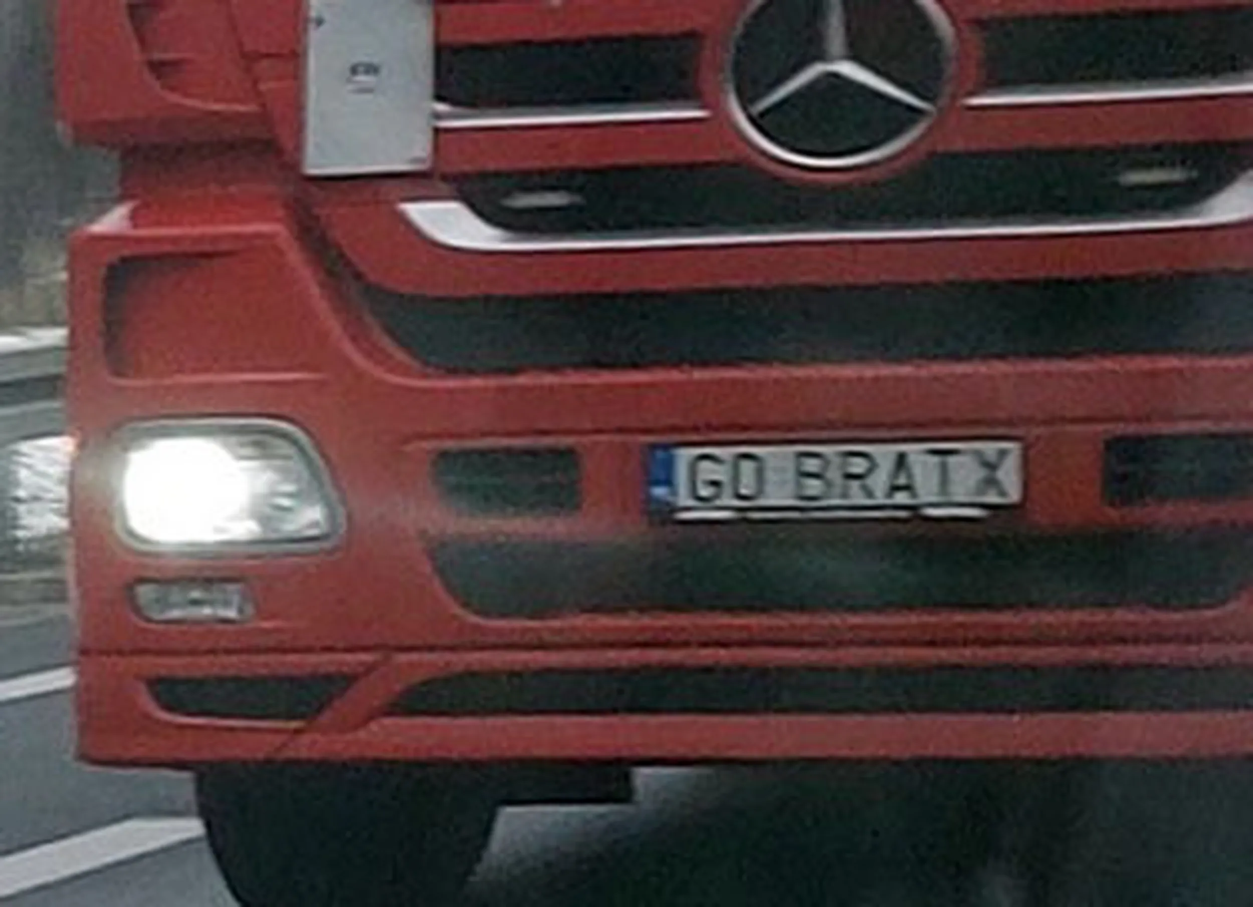 Fajny numer, blacha G0 BRATX