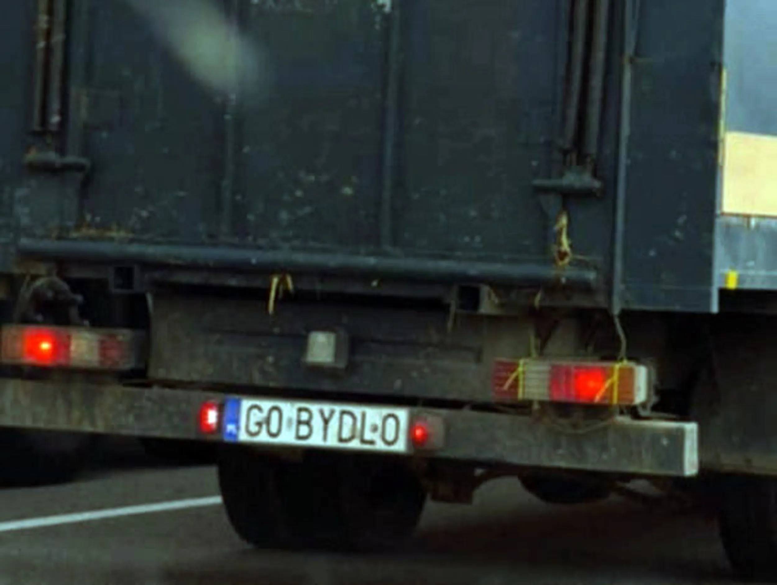 Fajny numer, blacha G0 BYDLO