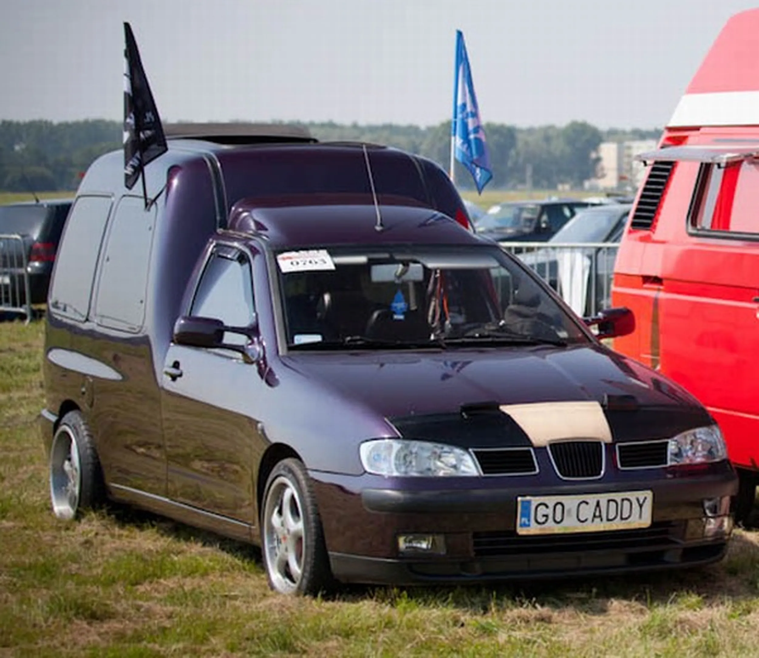 Fajny numer, blacha G0 CADDY