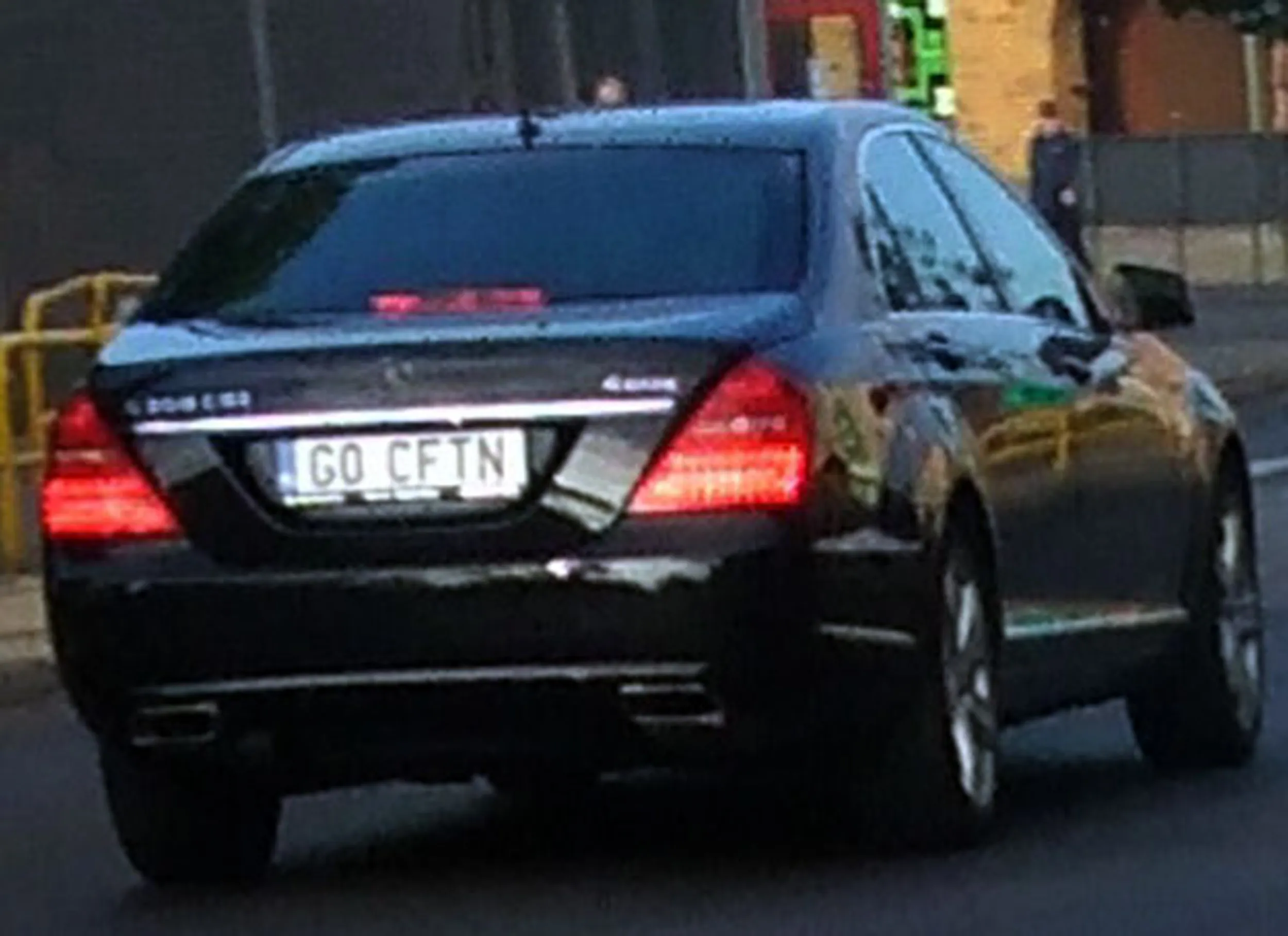 Fajny numer, blacha G0 CFTN