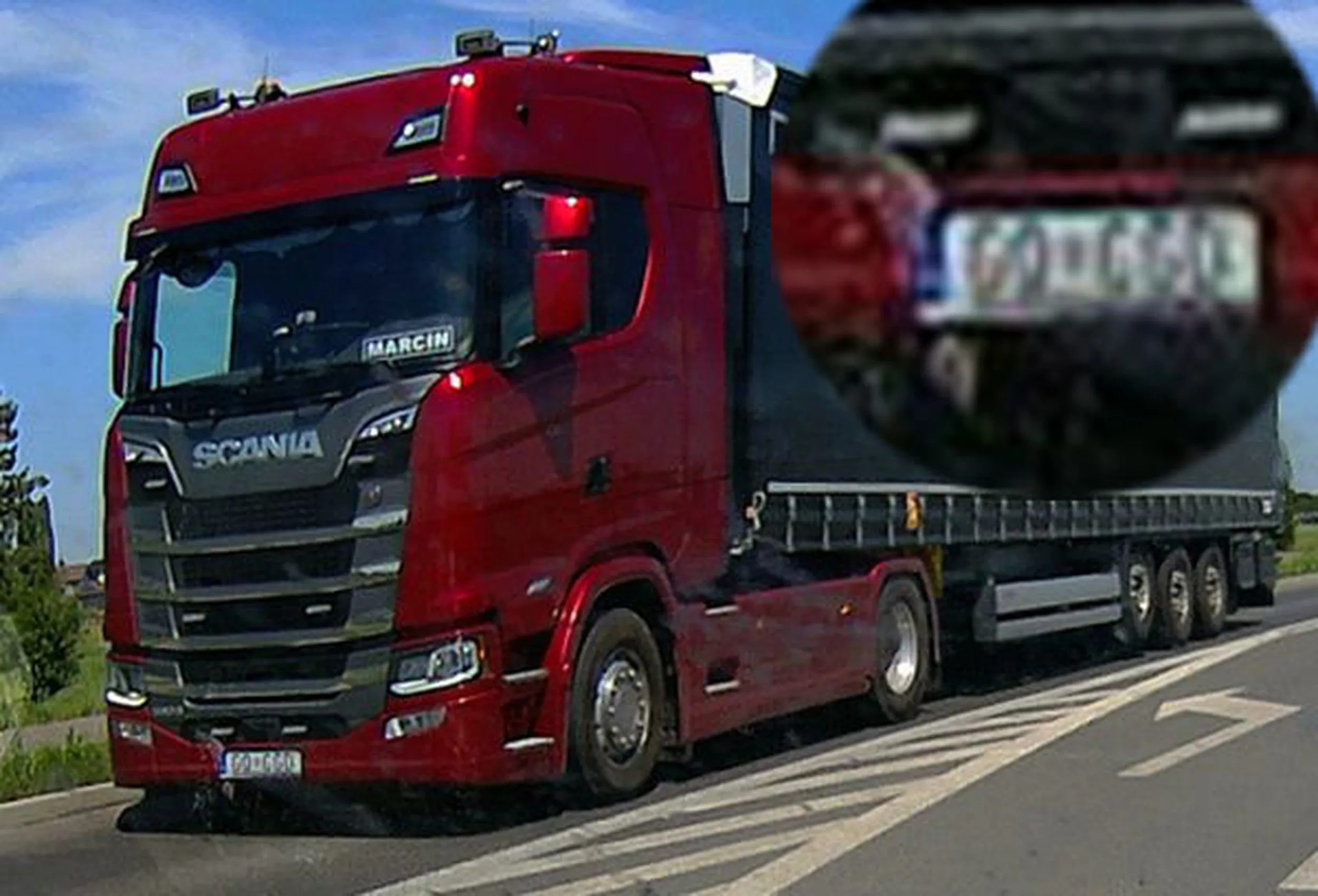 Fajny numer, blacha G0 CGD