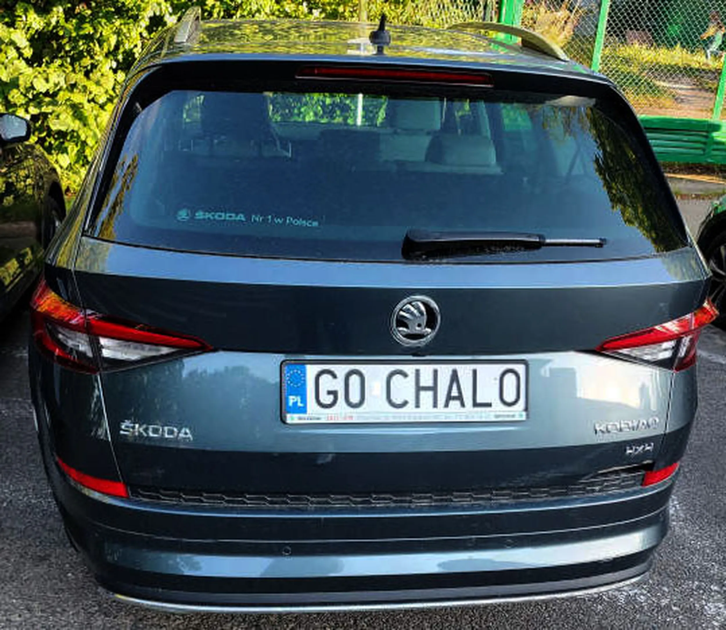 Fajny numer, blacha G0 CHALO