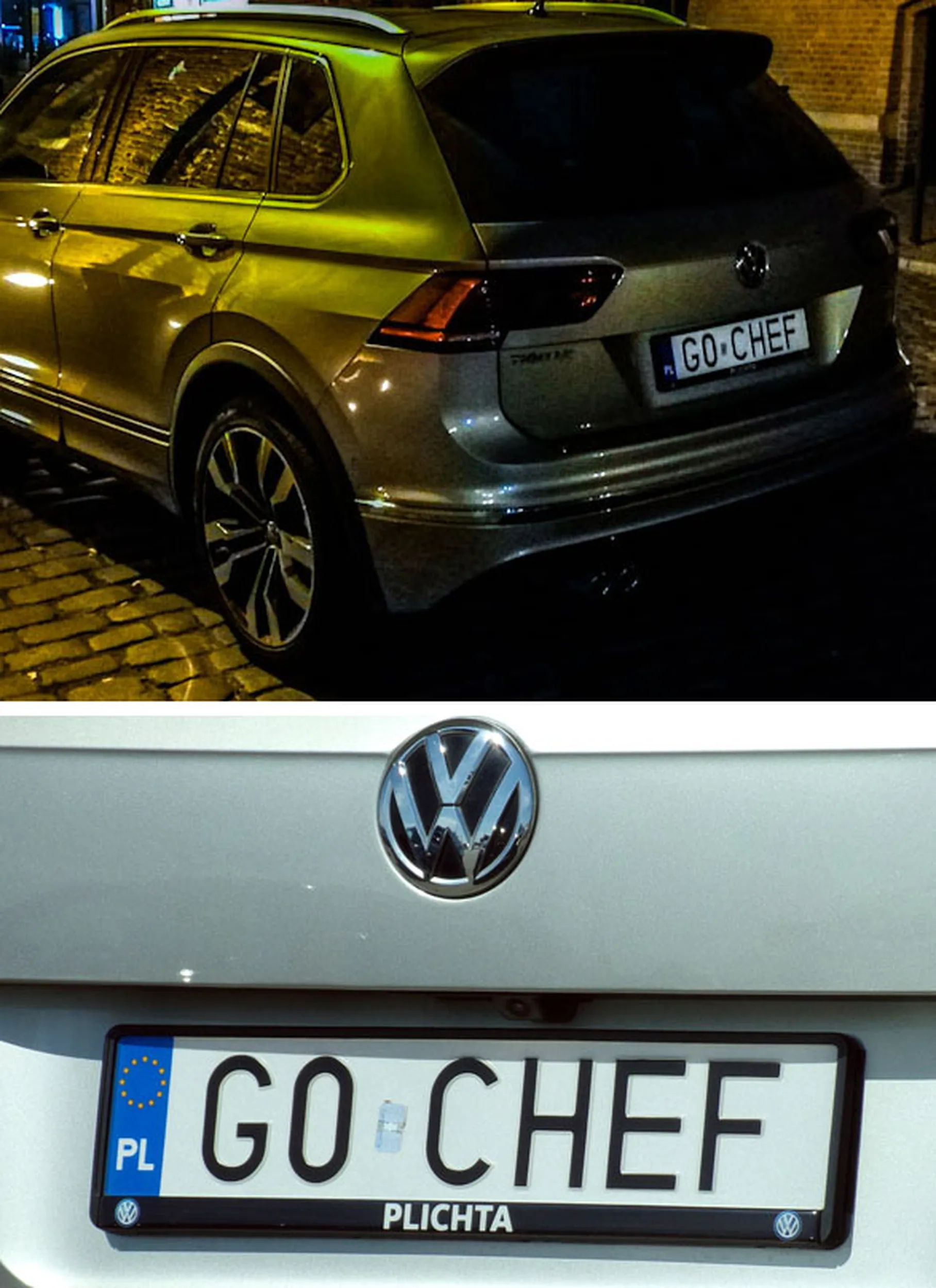 Fajny numer, blacha G0 CHEF