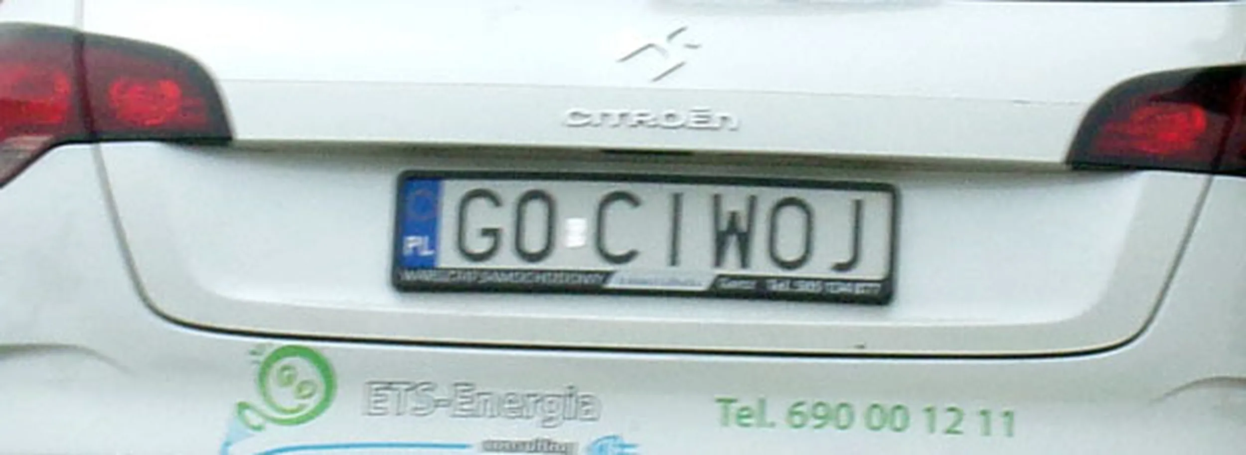 Fajny numer, blacha G0 CIWOJ