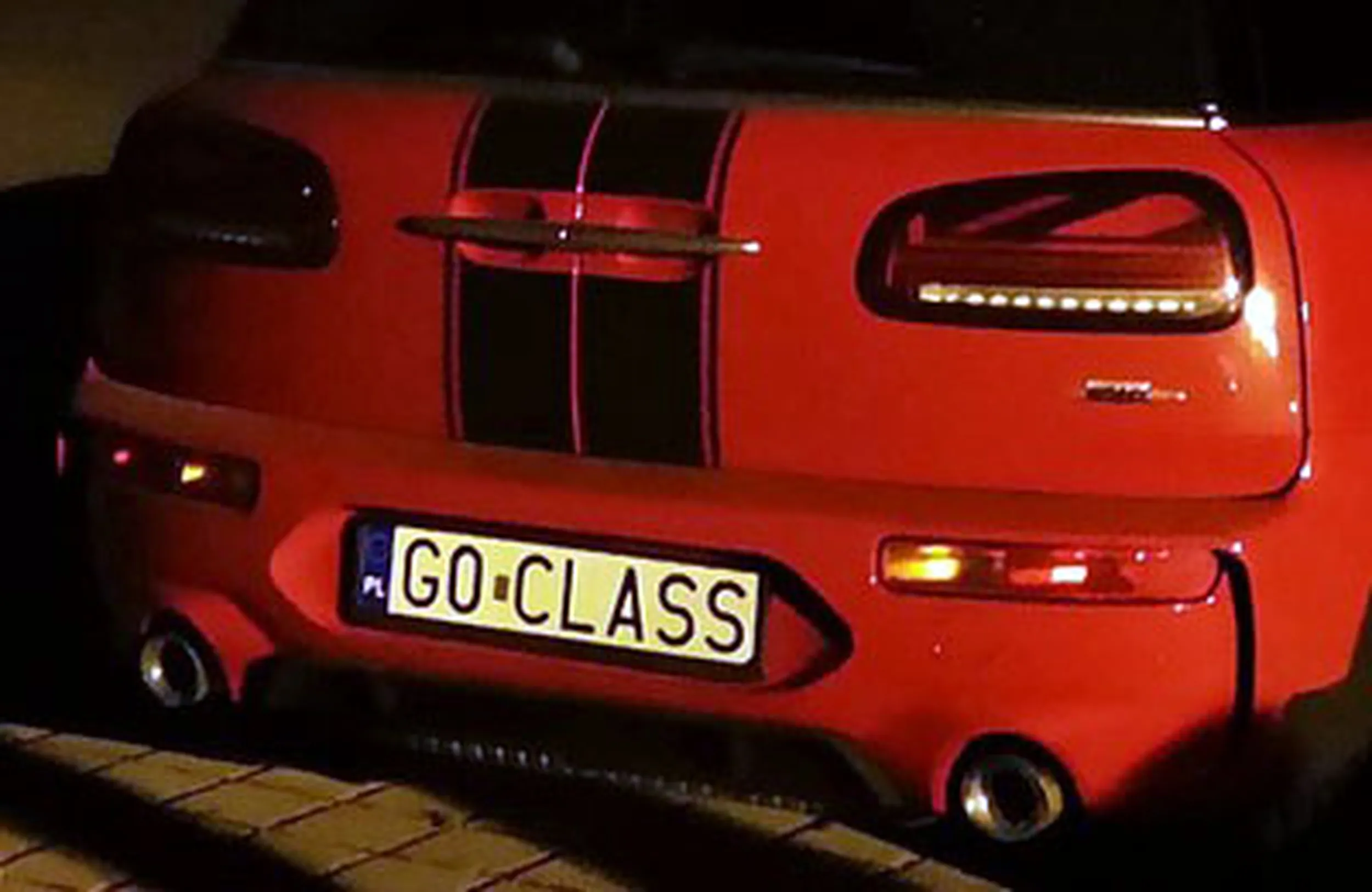 Fajny numer, blacha G0 CLASS