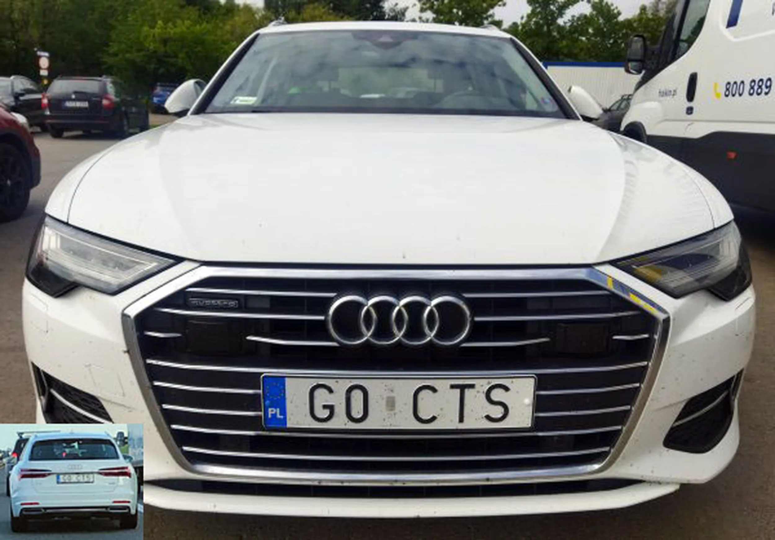 Fajny numer, blacha G0 CTS