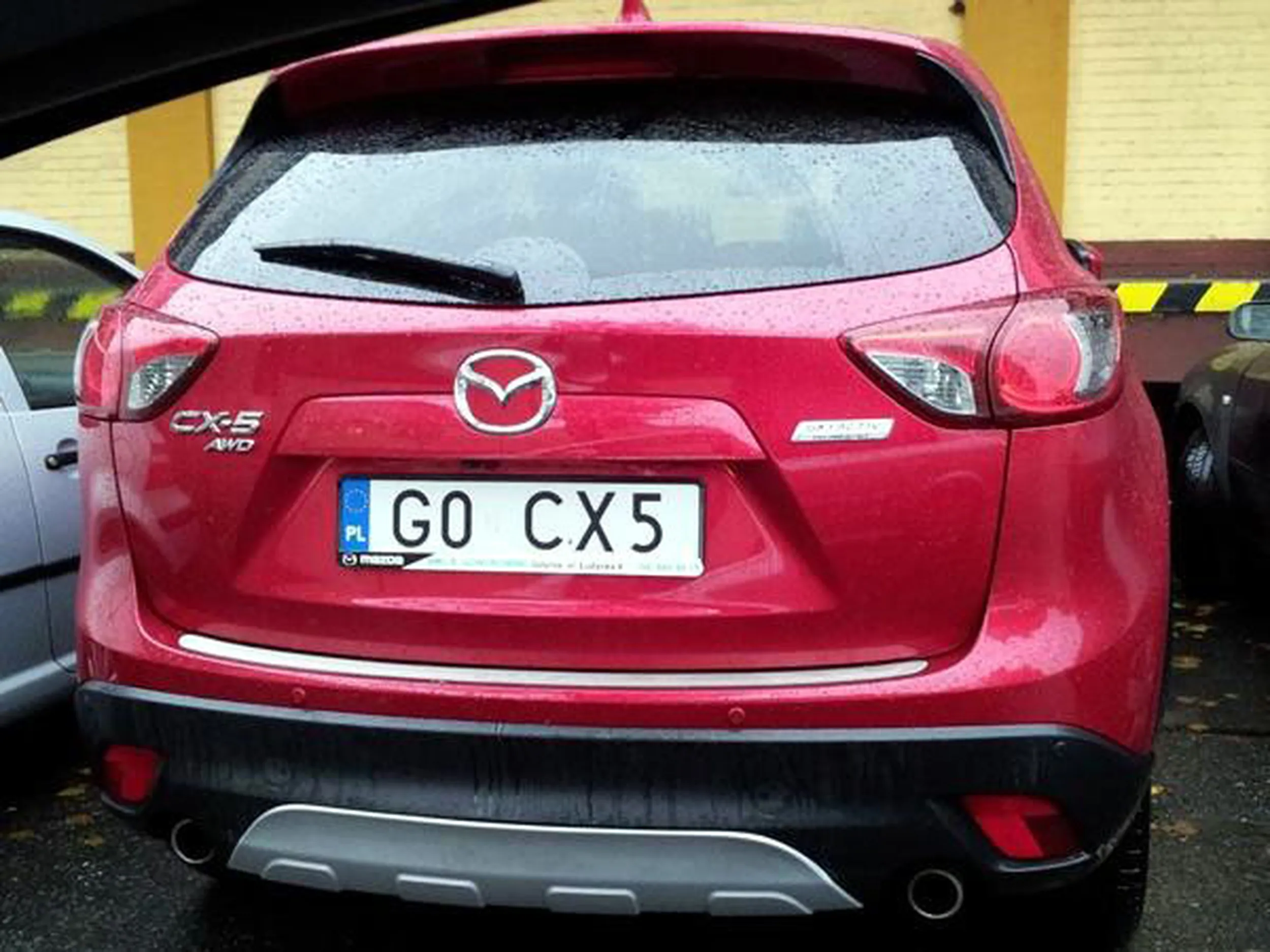 Fajny numer, blacha G0 CX5