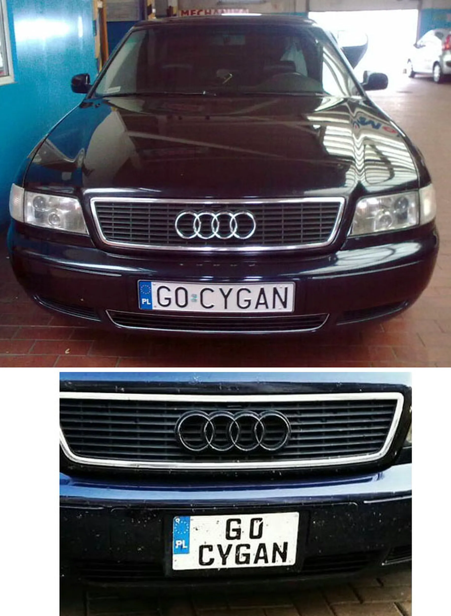 Fajny numer, blacha G0 CYGAN