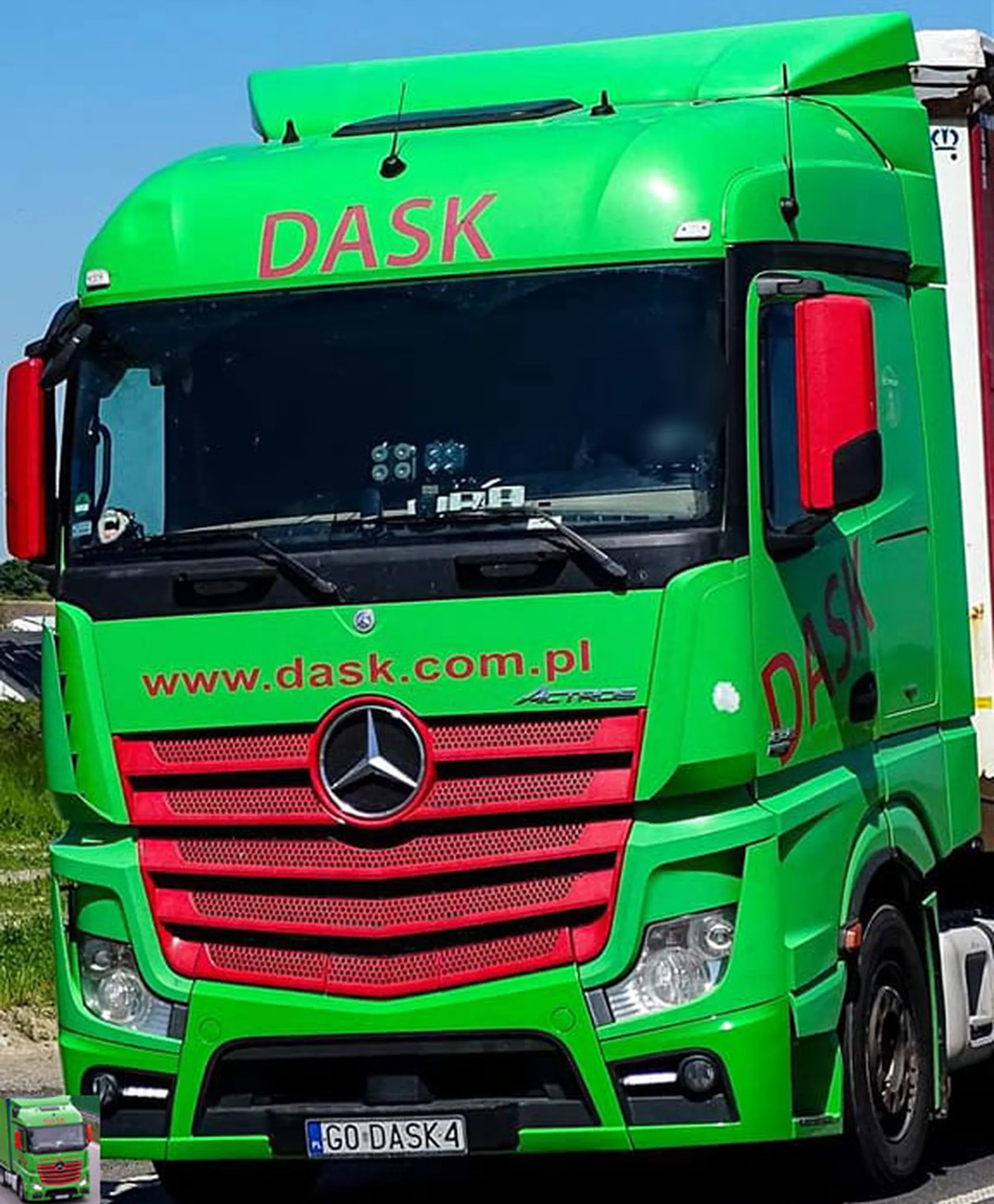 Fajny numer, blacha G0 DASK4