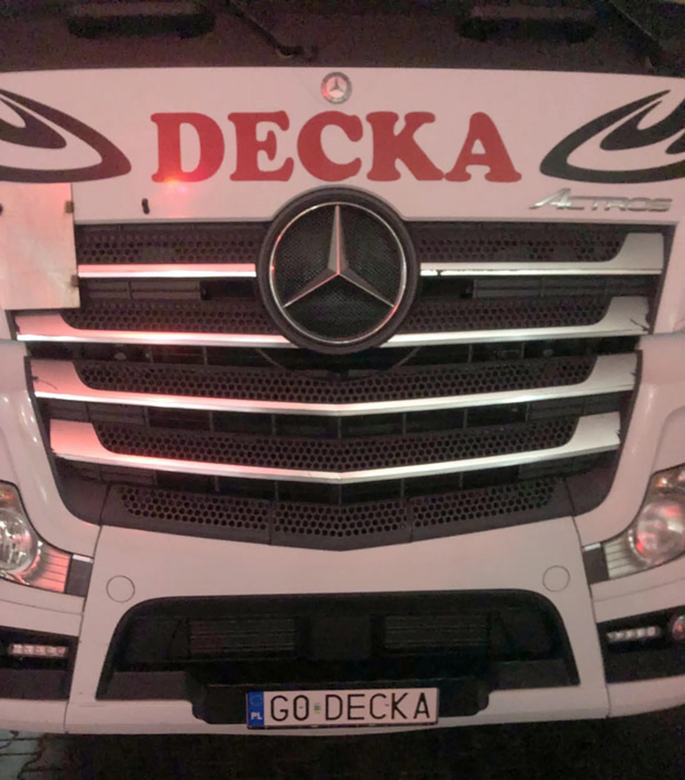 Fajny numer, blacha G0 DECKA