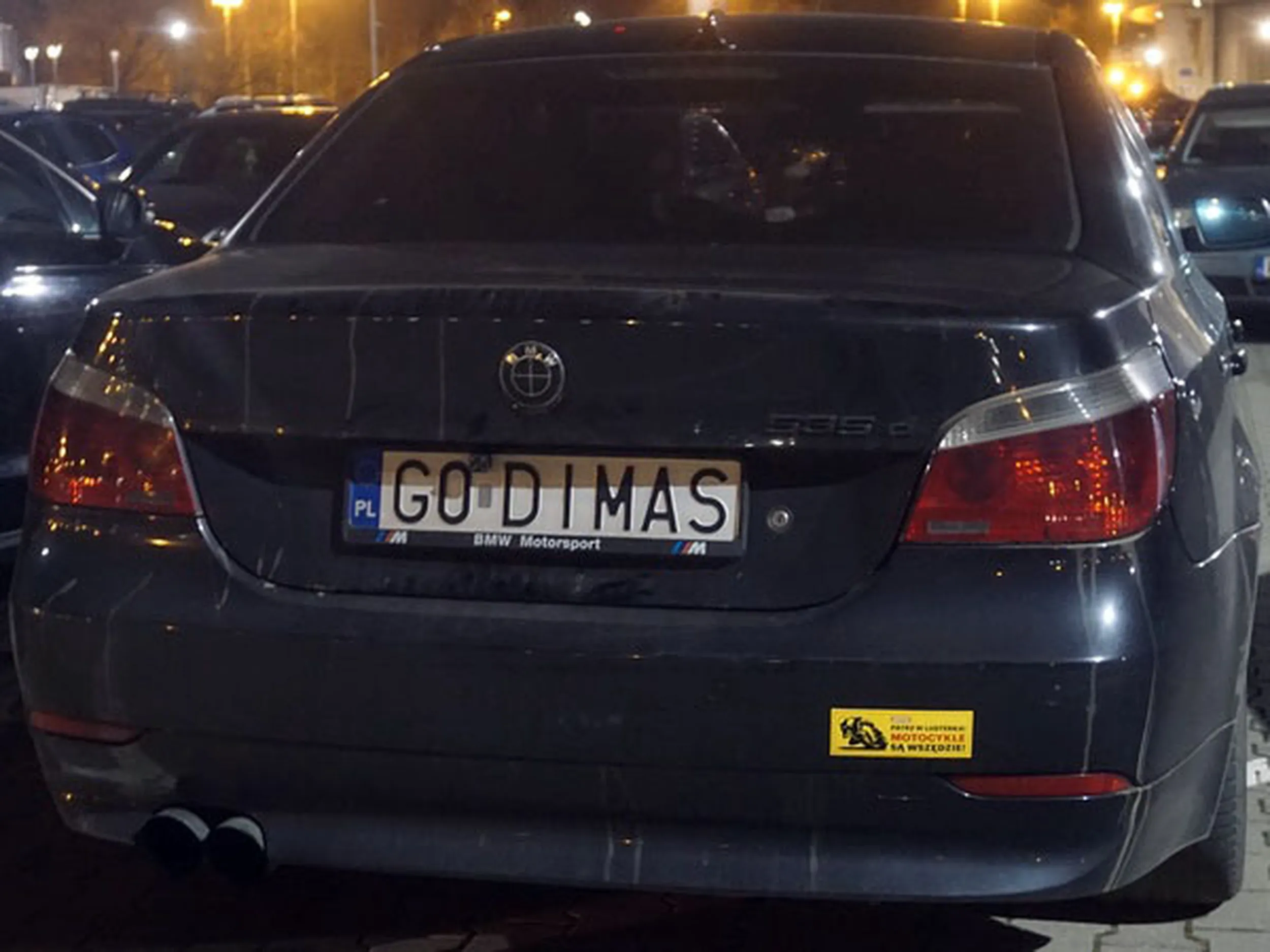 Fajny numer, blacha G0 DIMAS