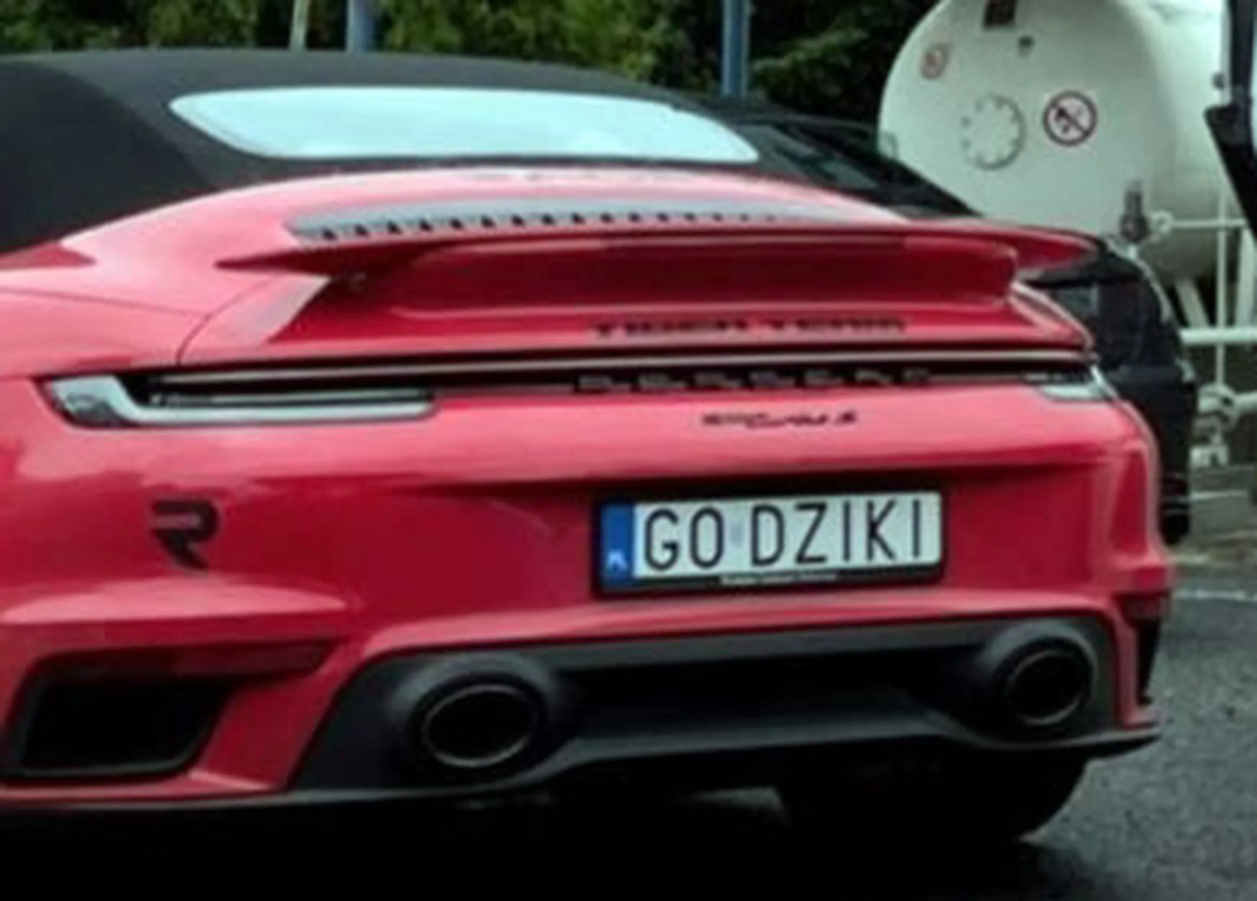 Fajny numer, blacha G0 DZIKI