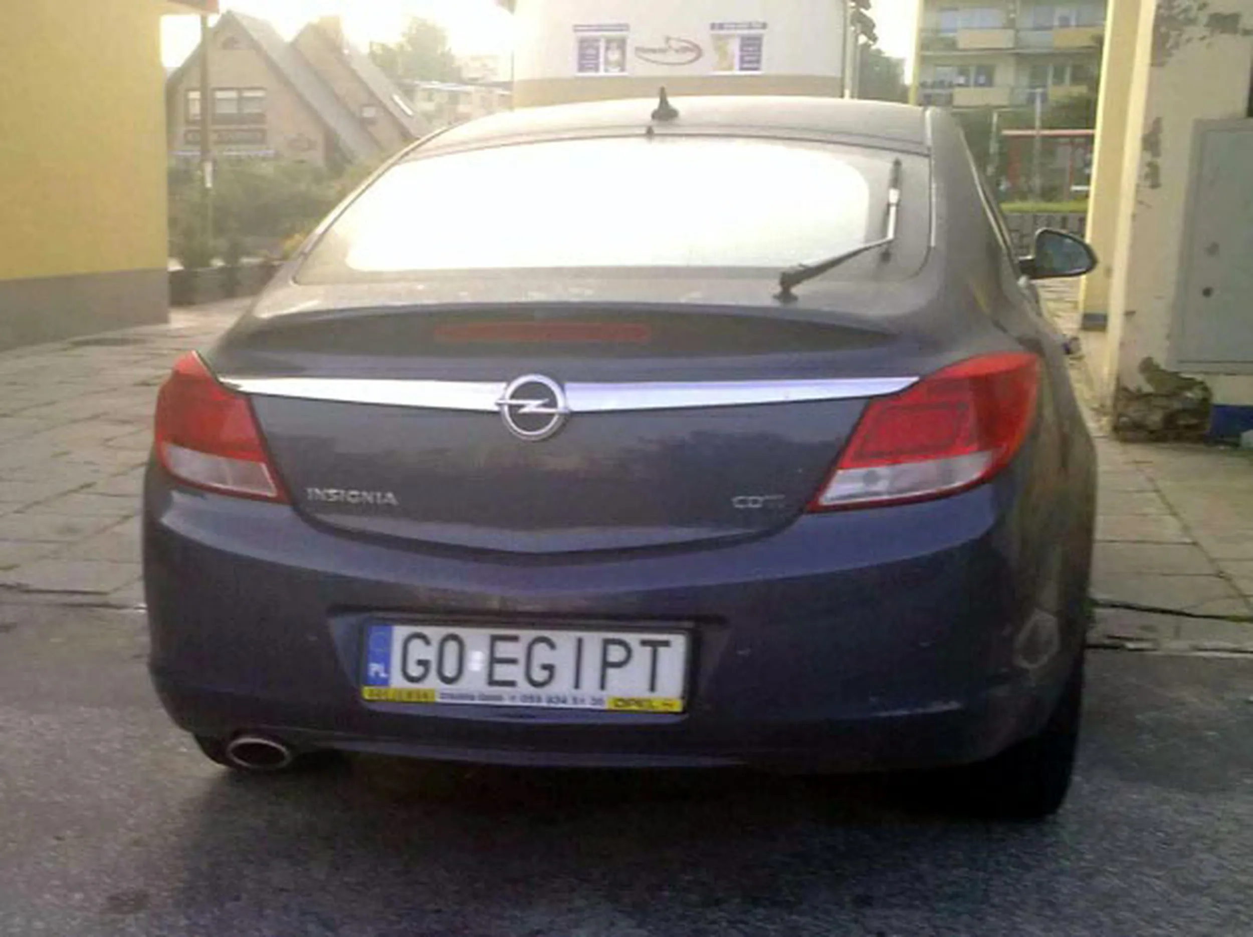 Fajny numer, blacha G0 EGIPT