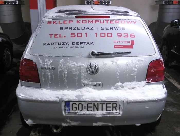 Fajny numer, blacha G0 ENTER