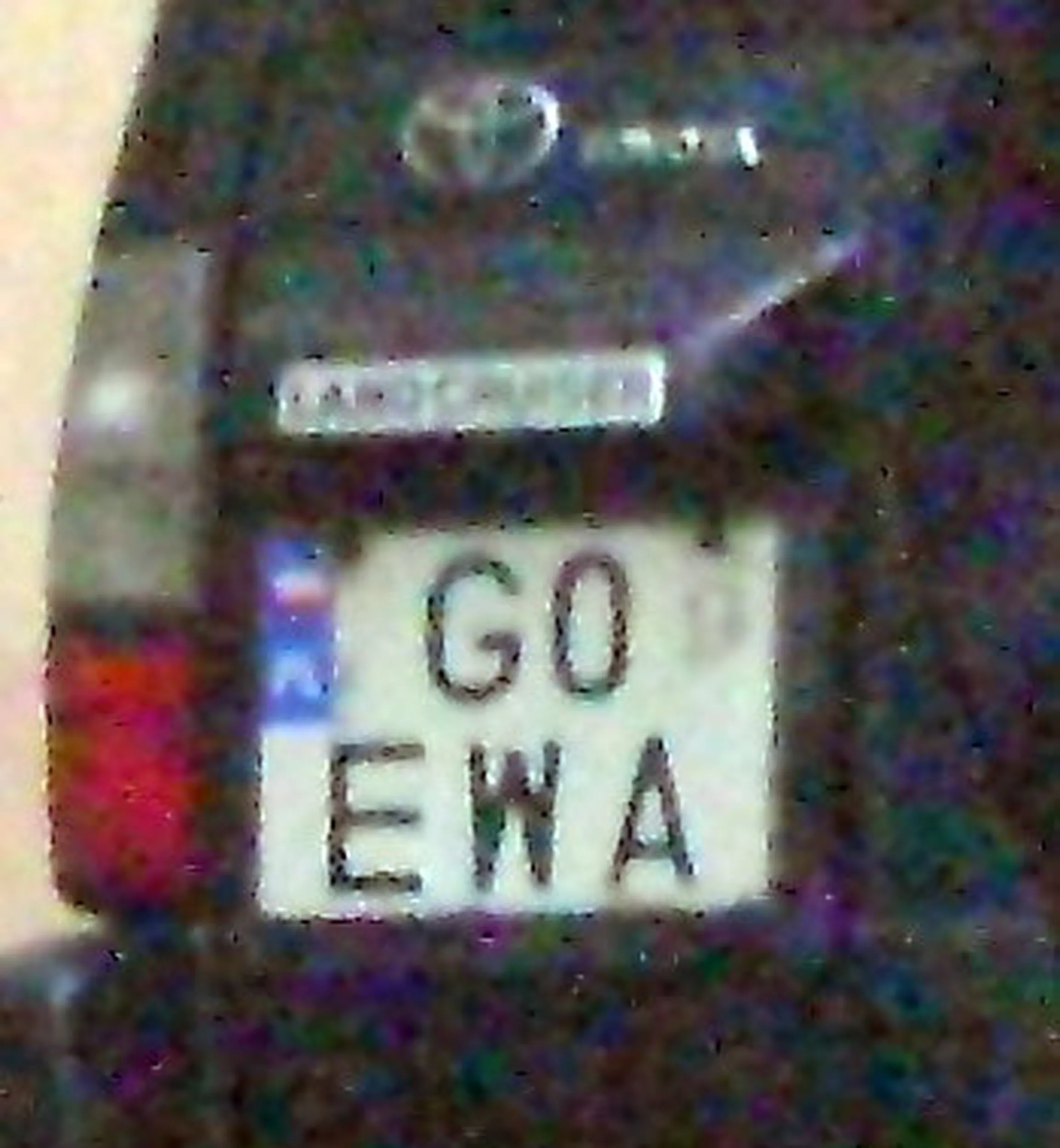 Fajny numer, blacha G0 EWA