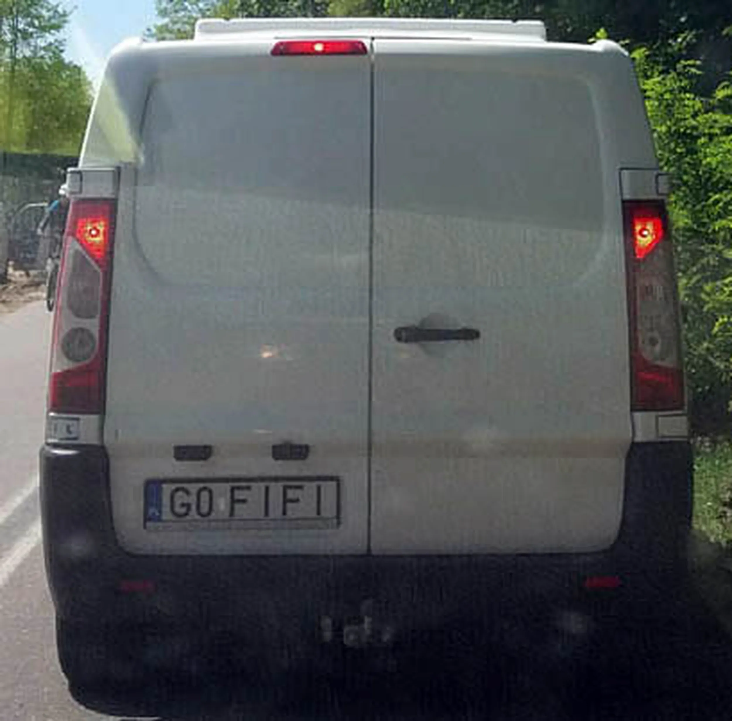 Fajny numer, blacha G0 FIFI