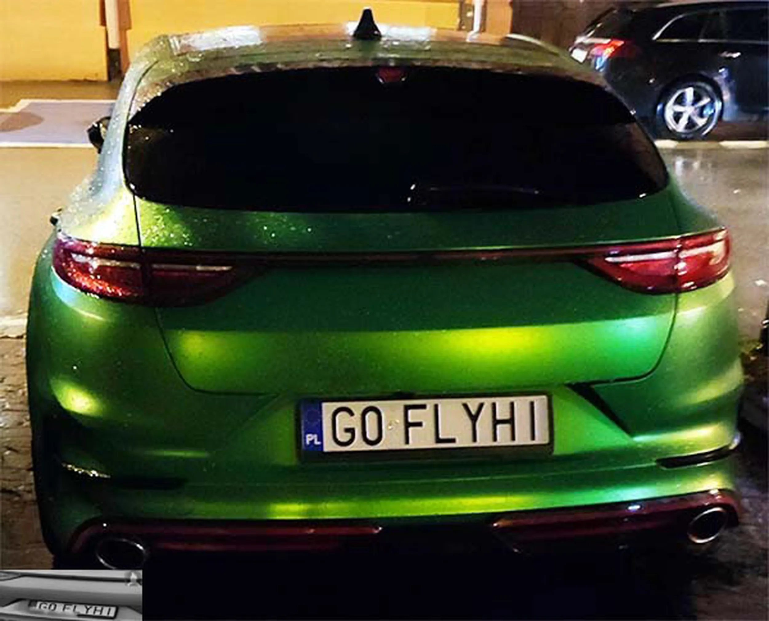 Fajny numer, blacha G0 FLYHI