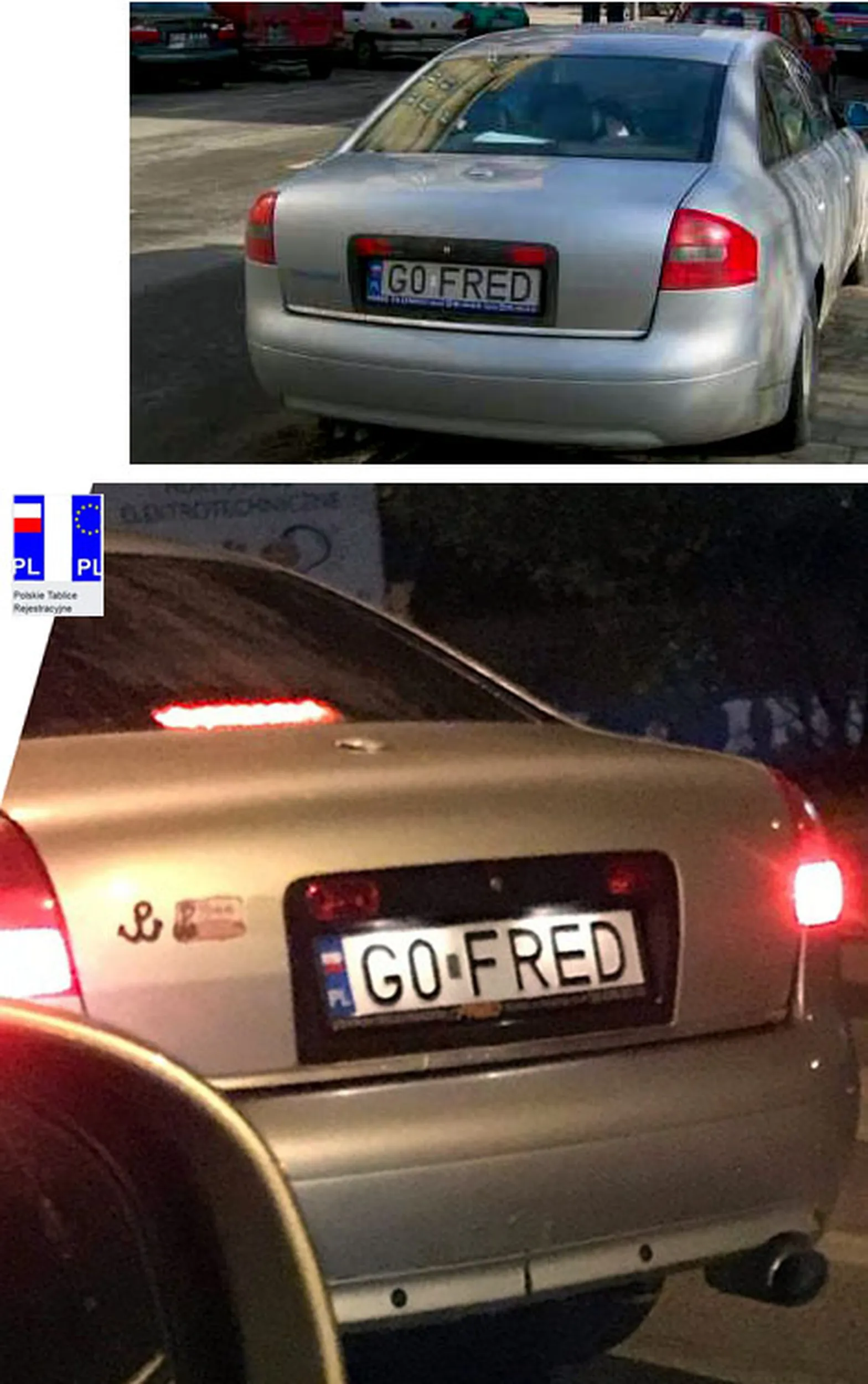 Fajny numer, blacha G0 FRED