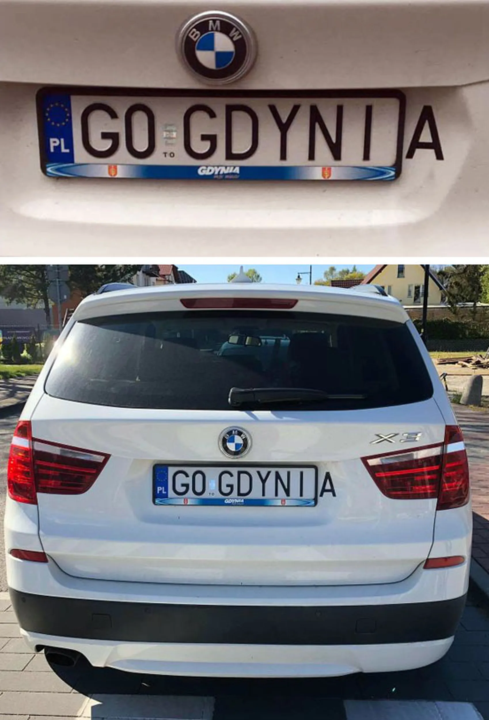 Fajny numer, blacha G0 GDYNI