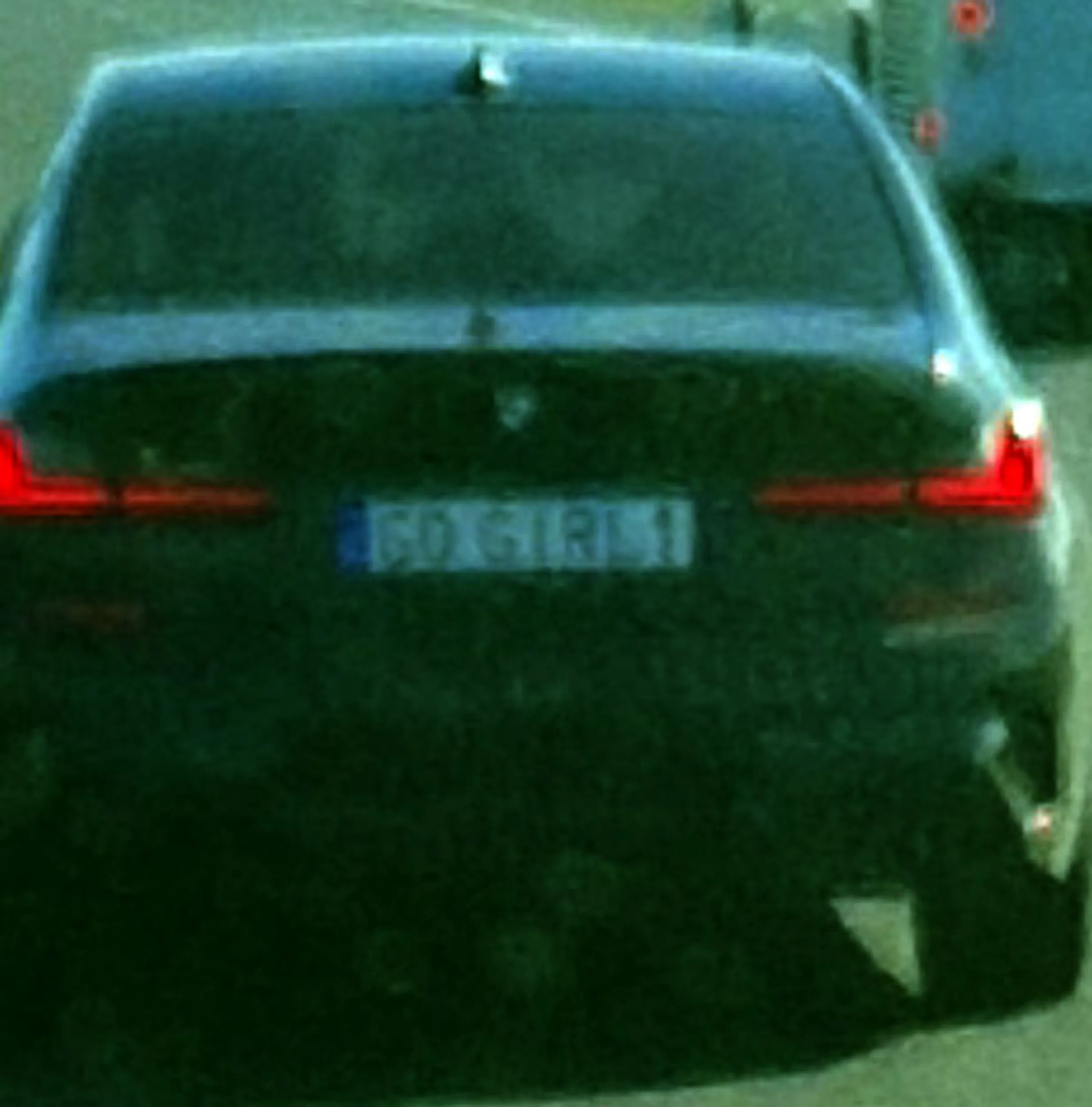 Fajny numer, blacha G0 GIRL1