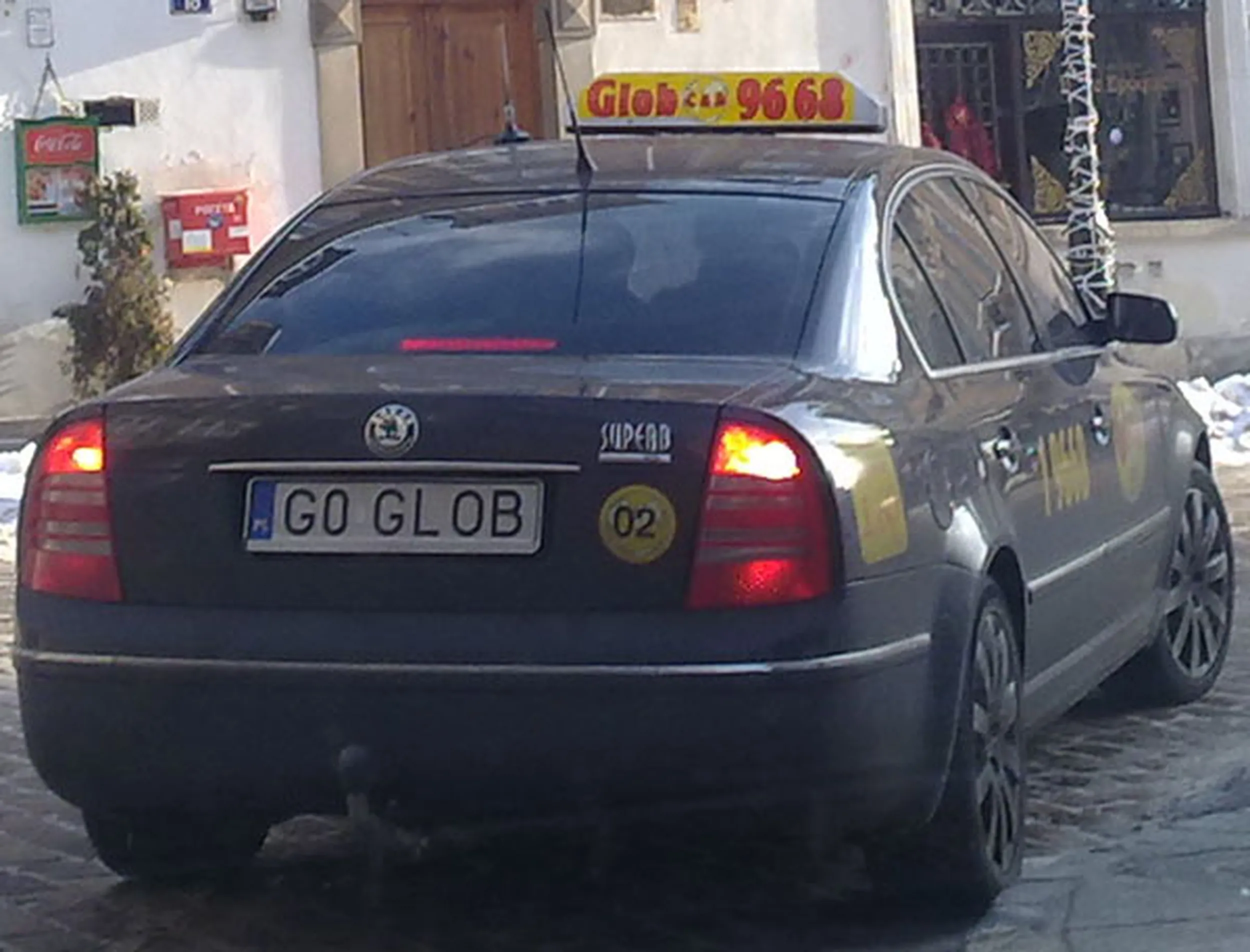 Fajny numer, blacha G0 GLOB