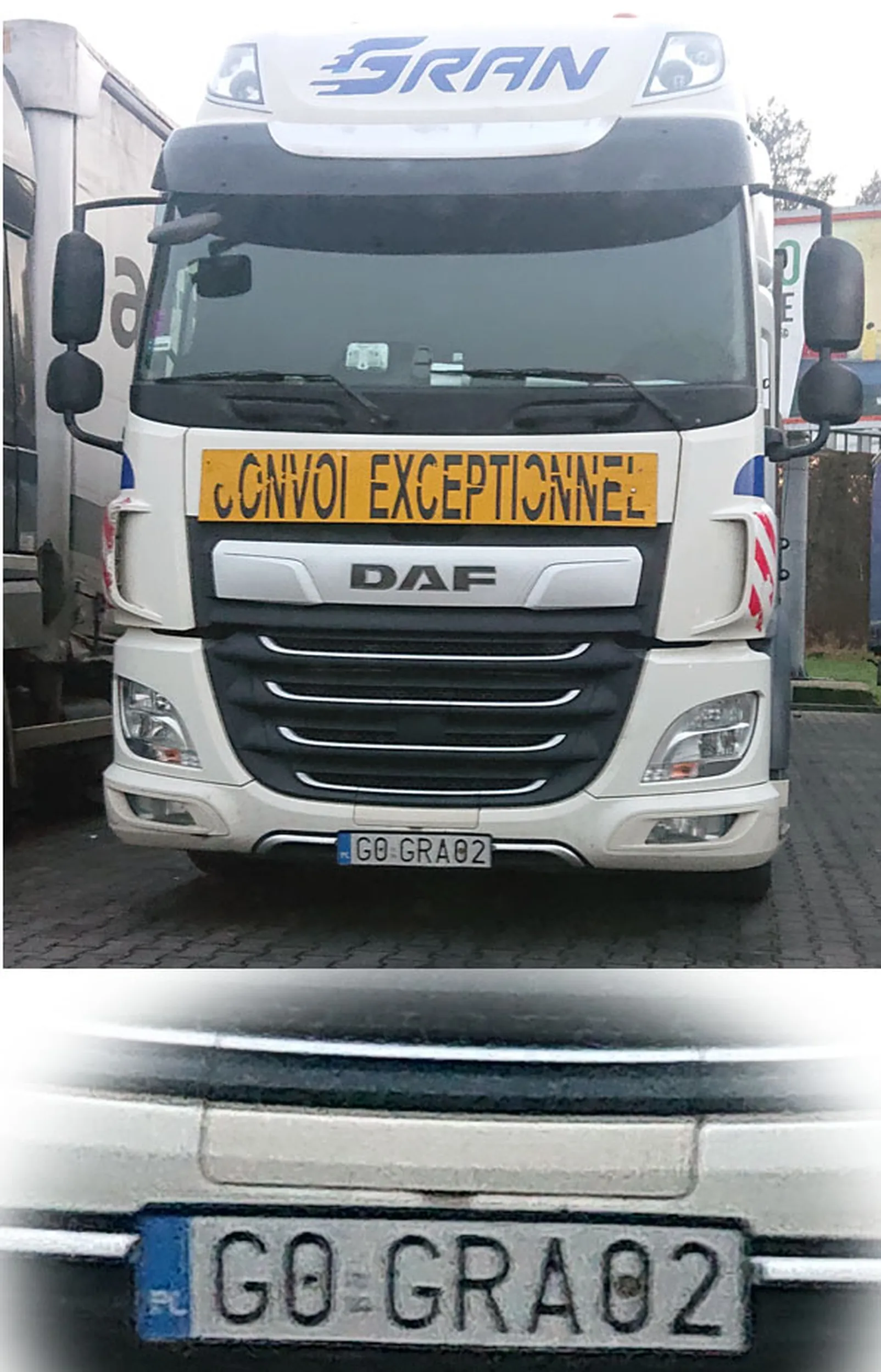 Fajny numer, blacha G0 GRA02