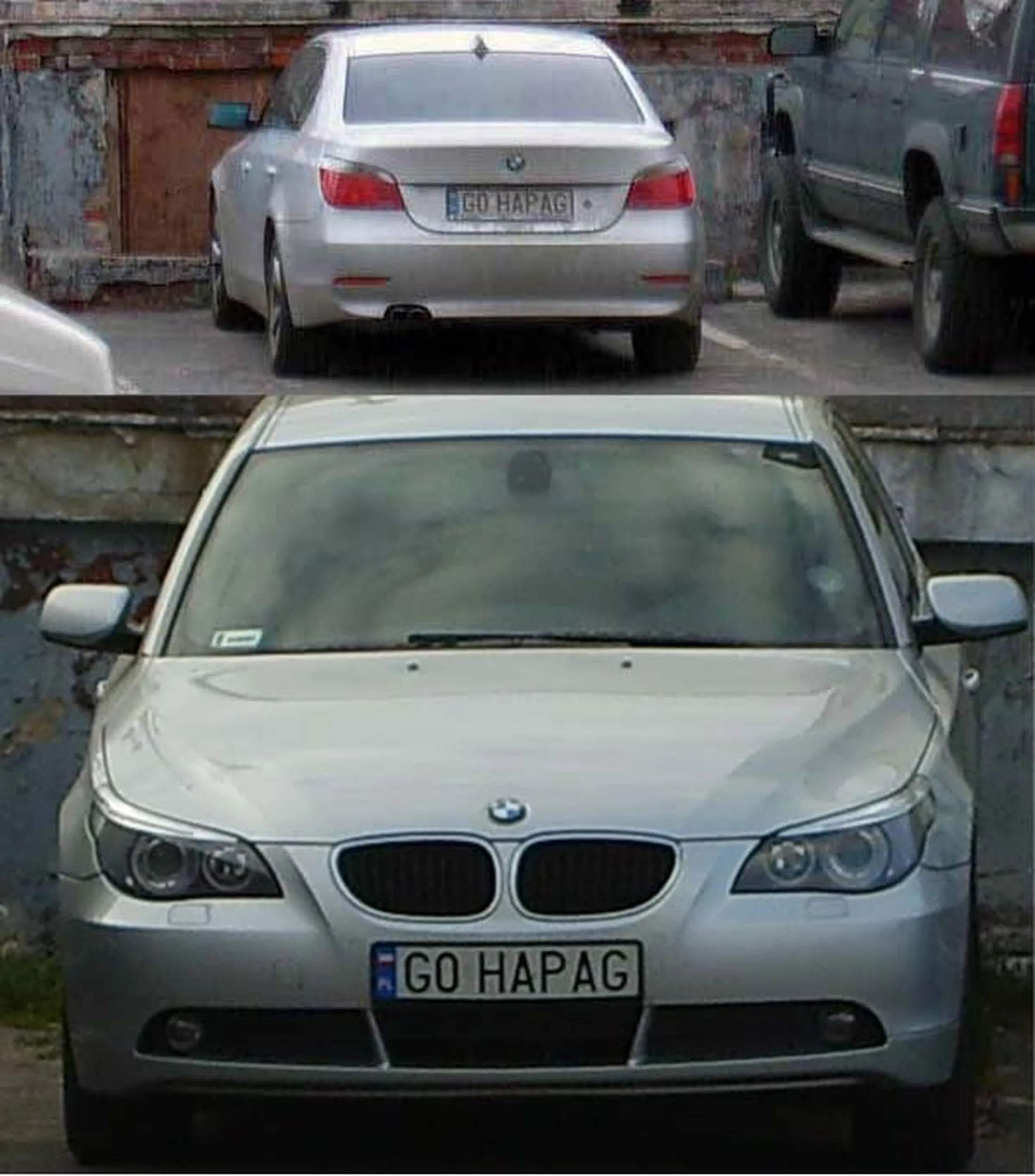 Fajny numer, blacha G0 HAPAG